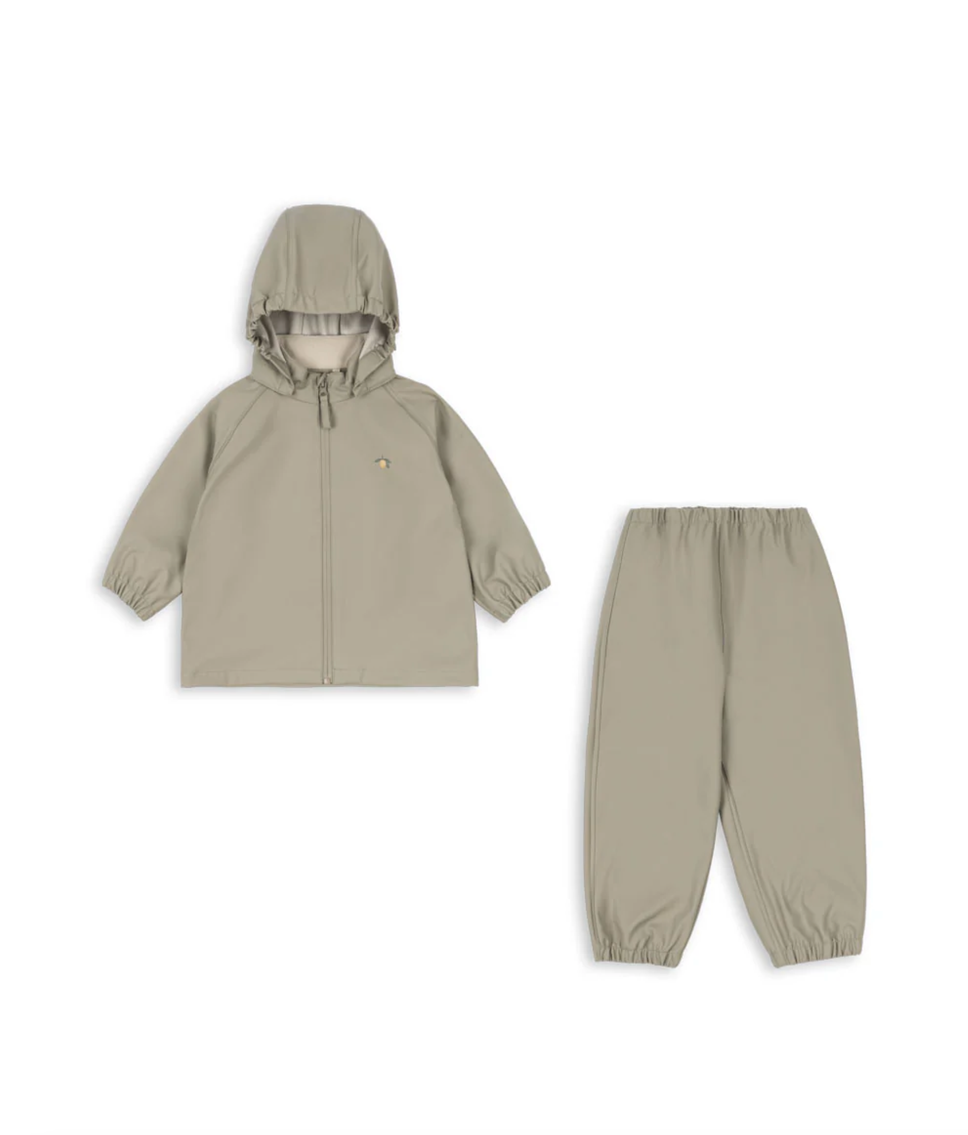Konges Sløjd - Regenkleidung "RAINY PALME SET" | laurel oak