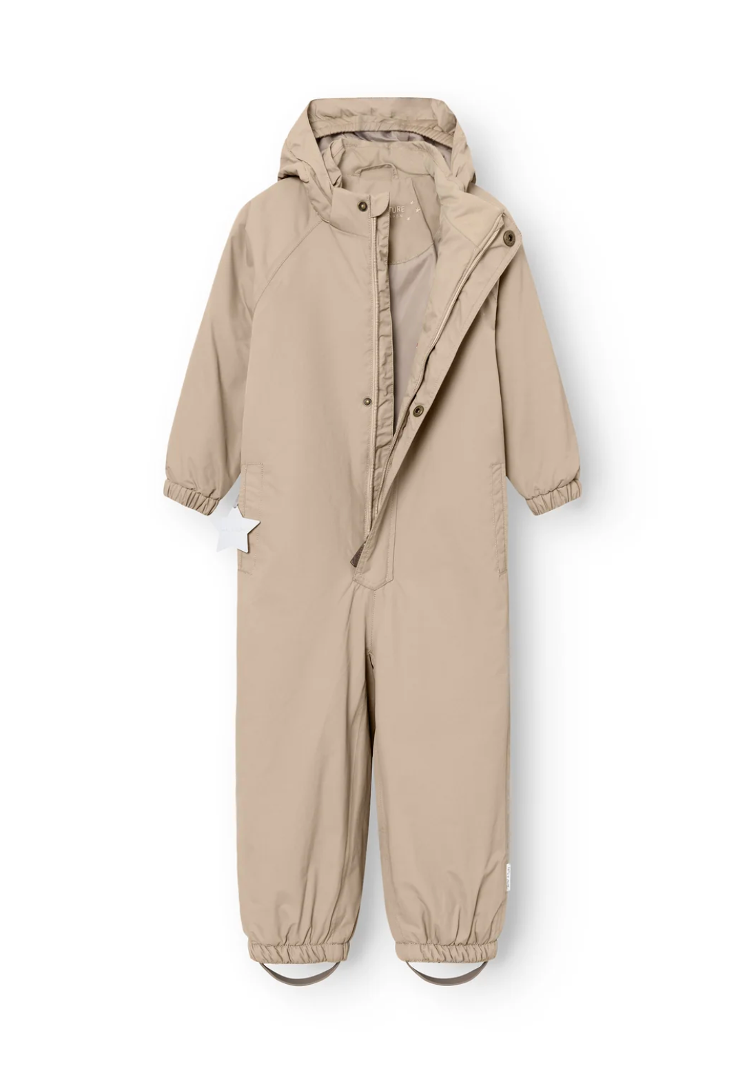 Mini A Ture - Schneeanzug mit Fleecefutter "MATWILBO fleece lined snowsuit" | Savannah tan