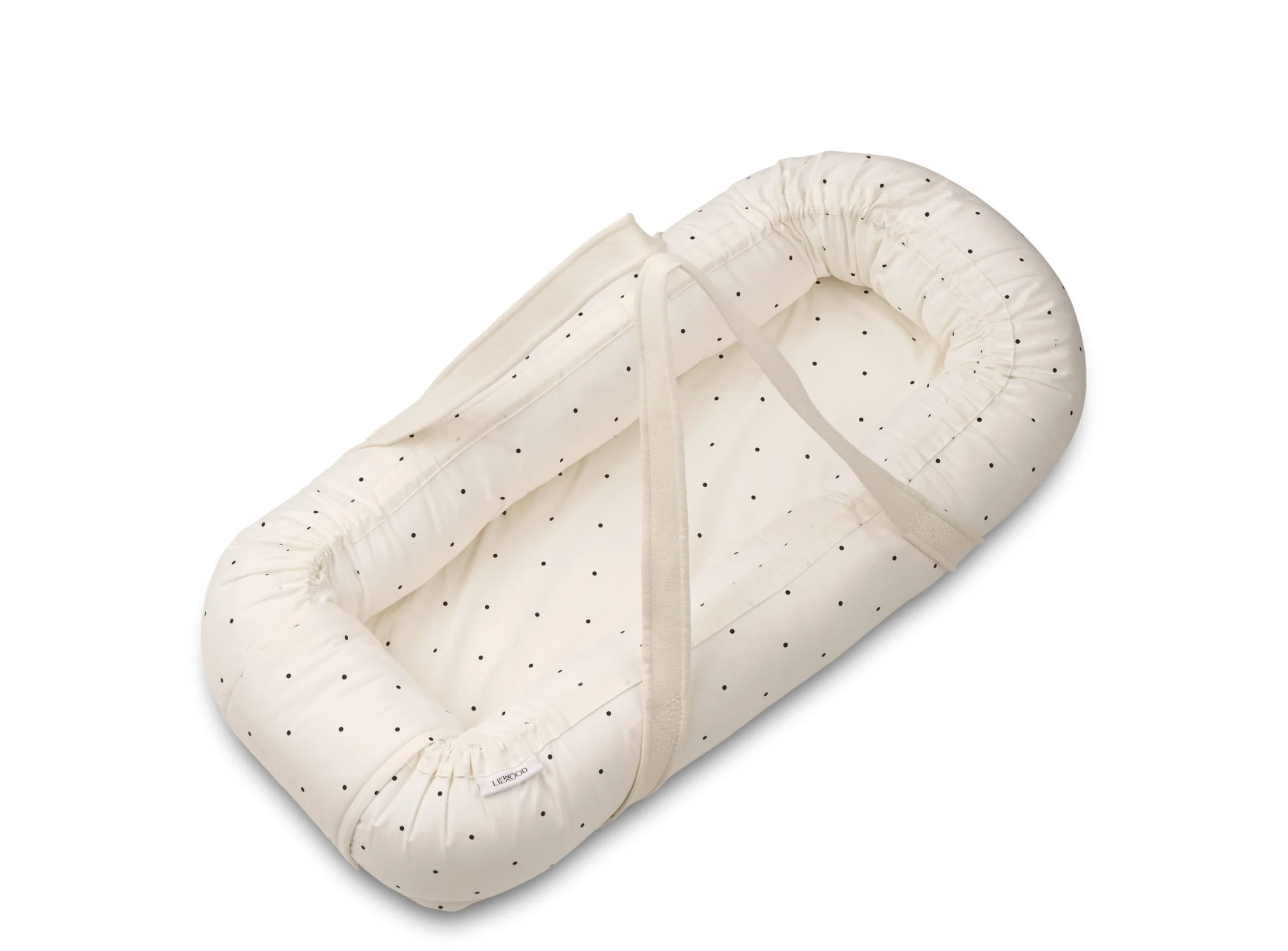 Liewood - Babynest "Gro Pile Babylift" | dot / creme de la creme