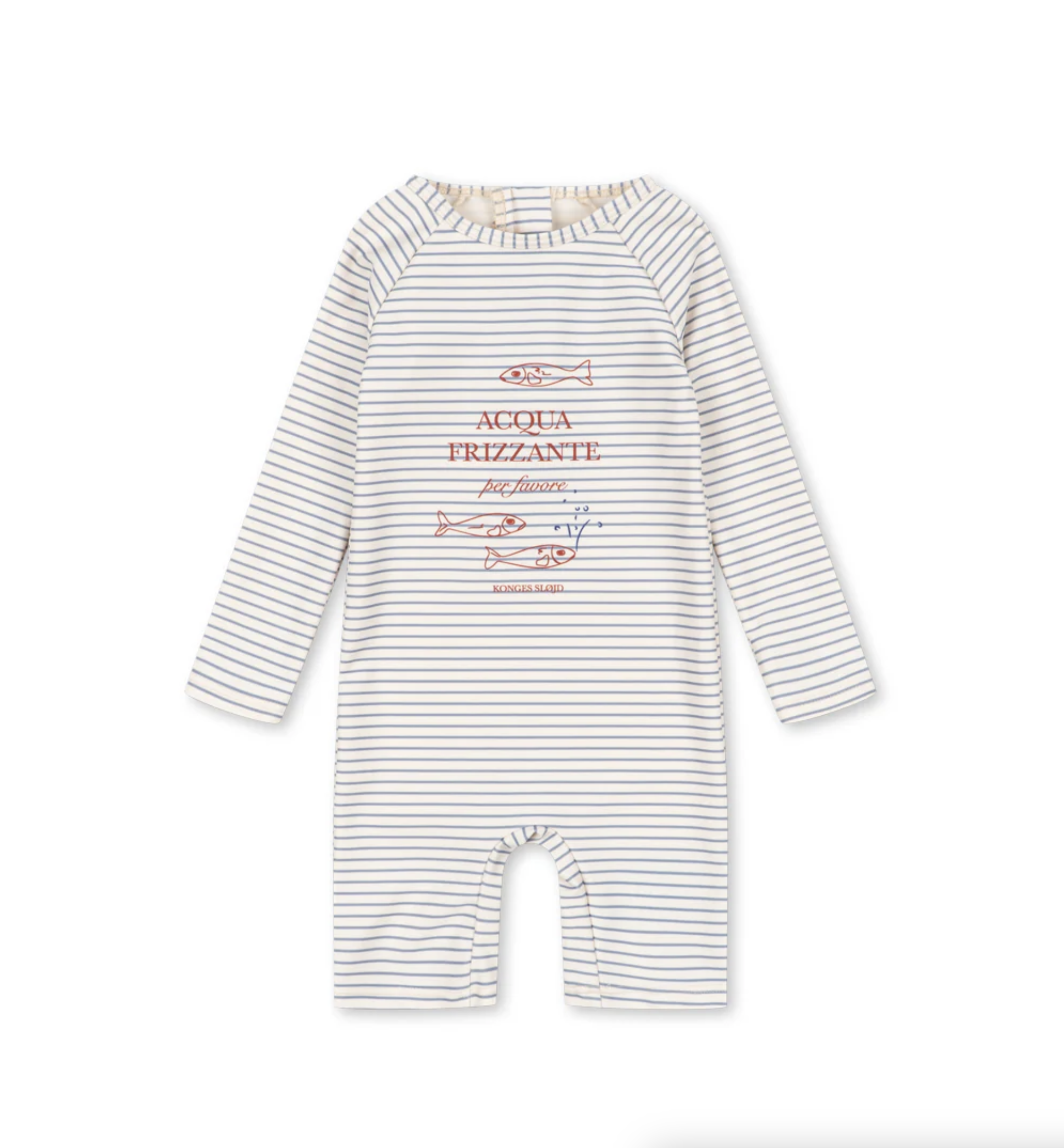 Konges Sløjd - Schwimmanzug "ASTER ONESIE GRS" | STRIPE BLUIE