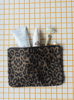 Lukkily - Tasche "Pouch Maxi Canvas" | Leo light brown