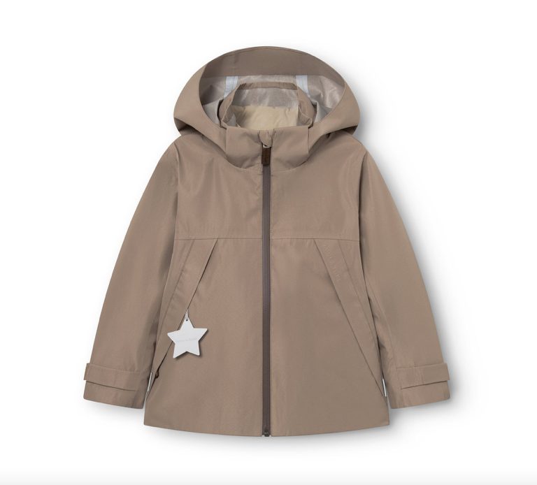 Mini A Ture - 3 in 1 Softshell Jacke "Mattitan softshell jacket. GRS" | grey brown