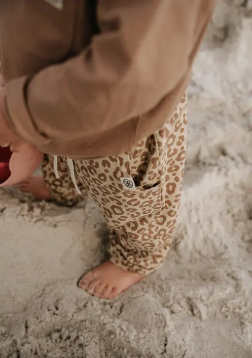 Cloby - Hose mit UV-Schutz "UV Jogger Pants" | leopard brown cloby