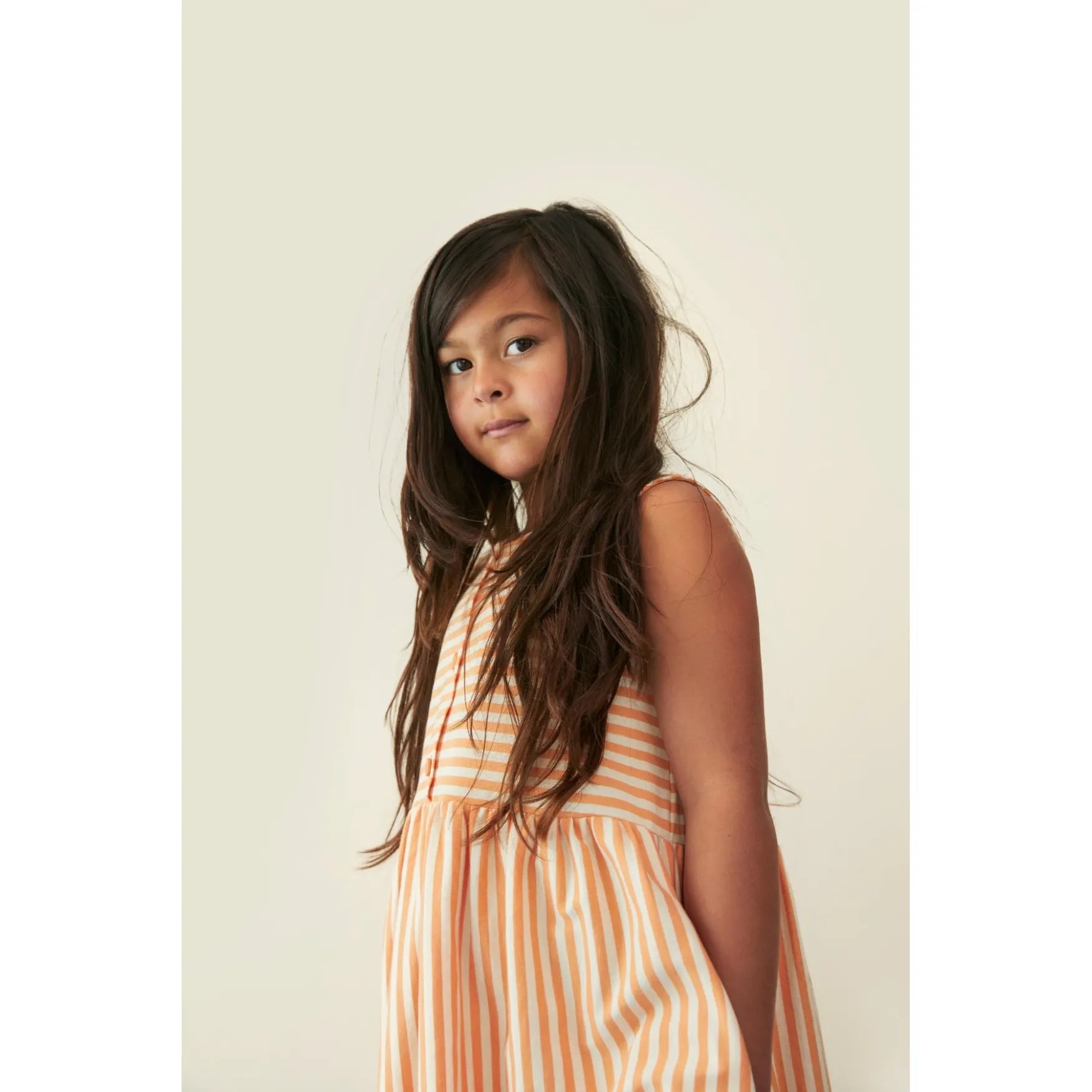 Gray Label - Kleid "Sleeveless Dress GOTS" | melon - cream