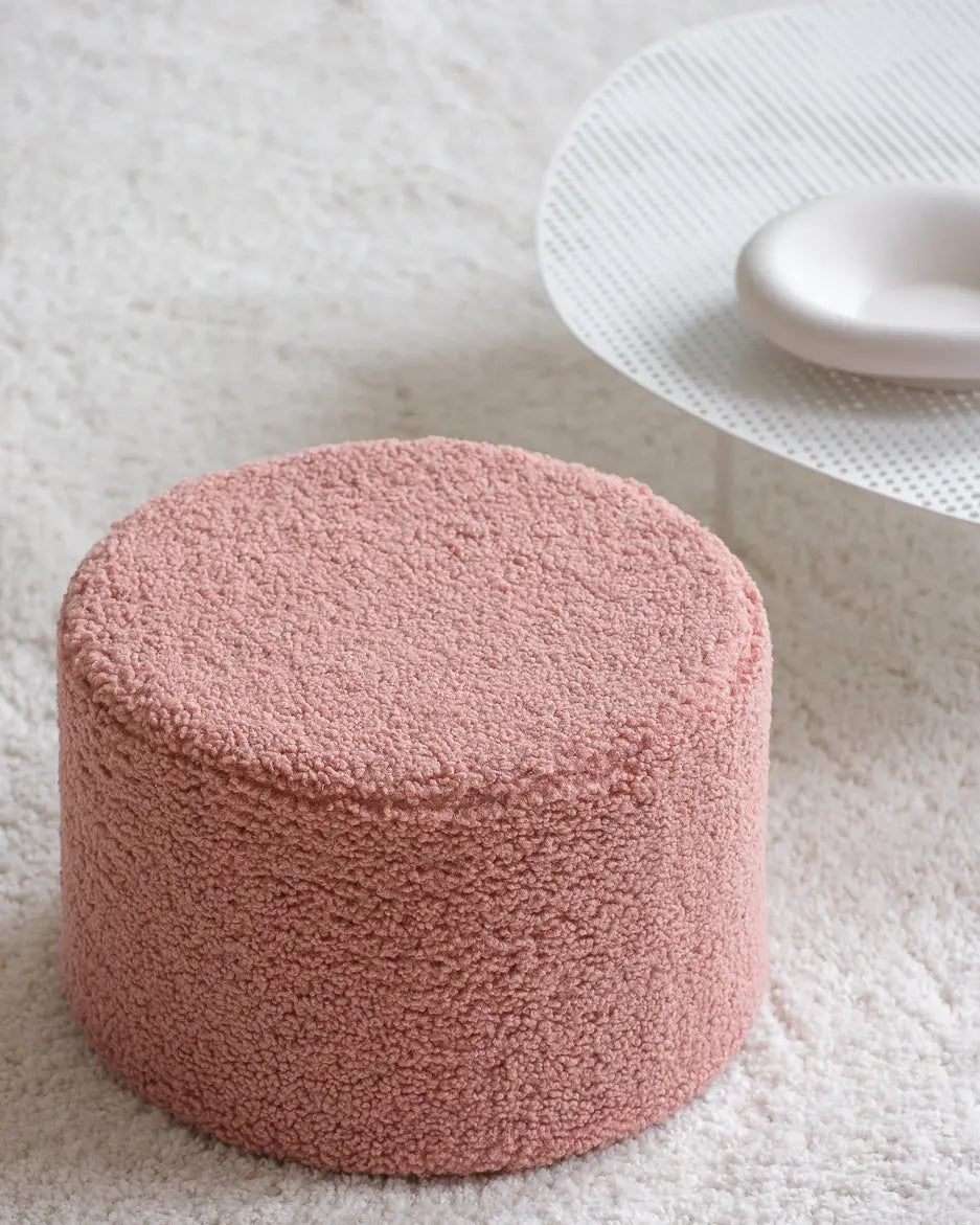 Wigiwama - Sitzpuff "Pouffe" | guava-pink-pouffe