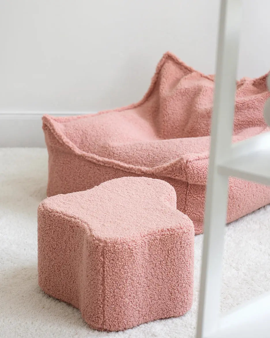 Wigiwama - Sitzpuff "Pouffe" | guava-pink-cloud-pouffe