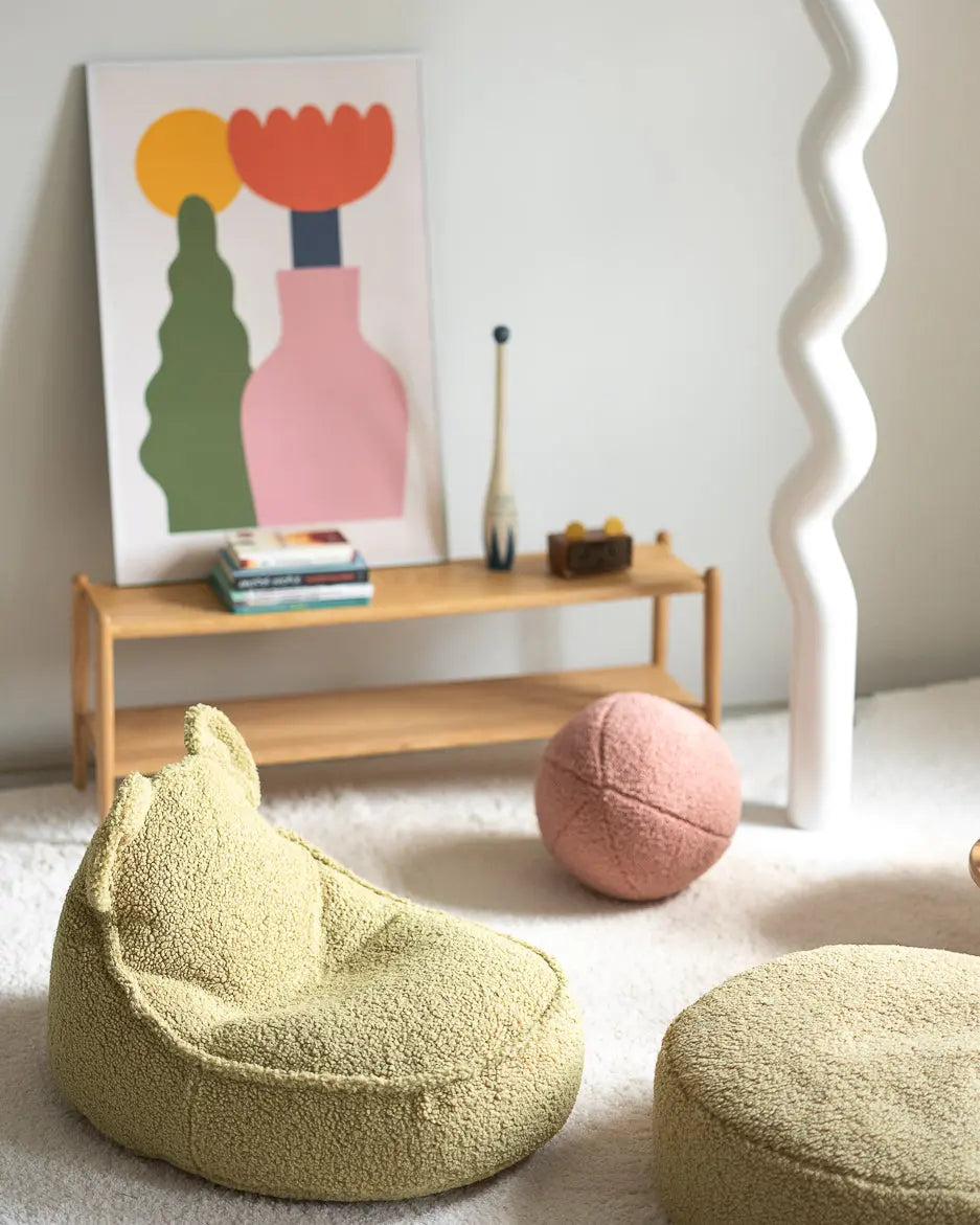 Wigiwama - Bären-Sitzsack "Bear Beanbag" | matcha-bear-beanbag