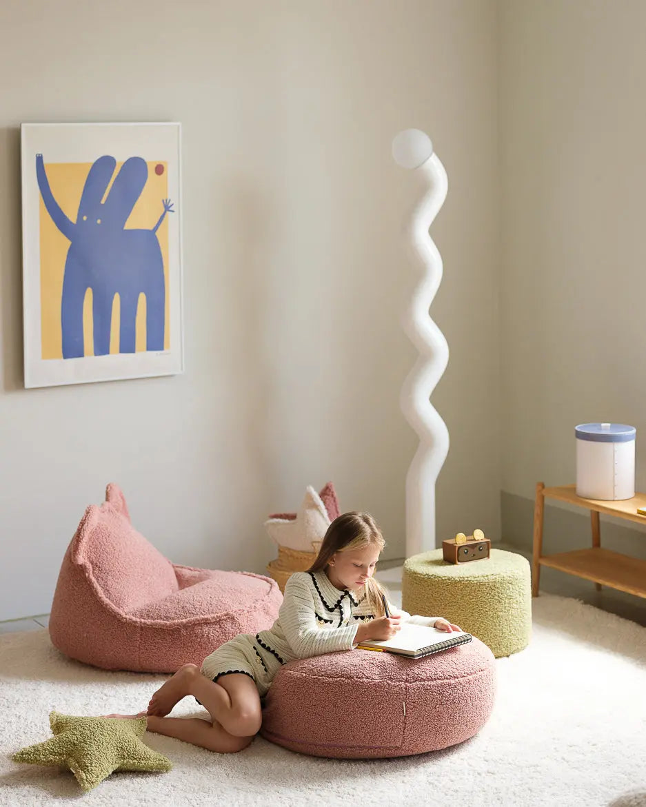 Wigiwama - Ottomane "Ottoman" | guava-pink-ottoman