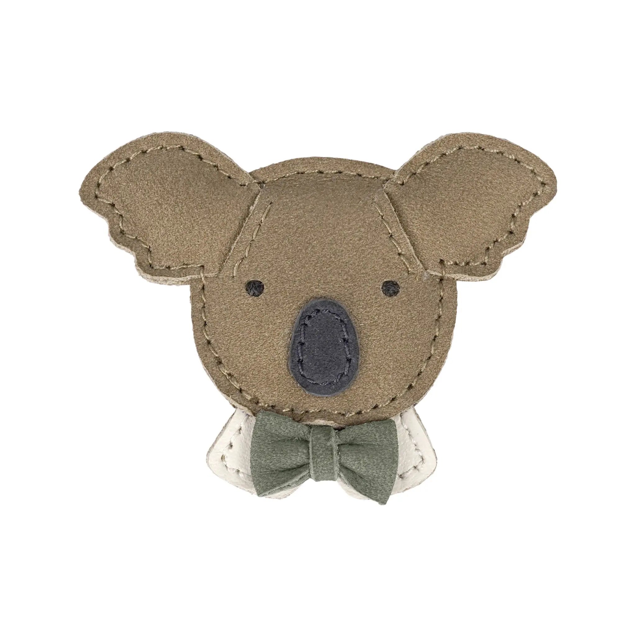 Donsje - Anstecker "Tendo Clip Festive Koala" | truffle nubuck Donsje