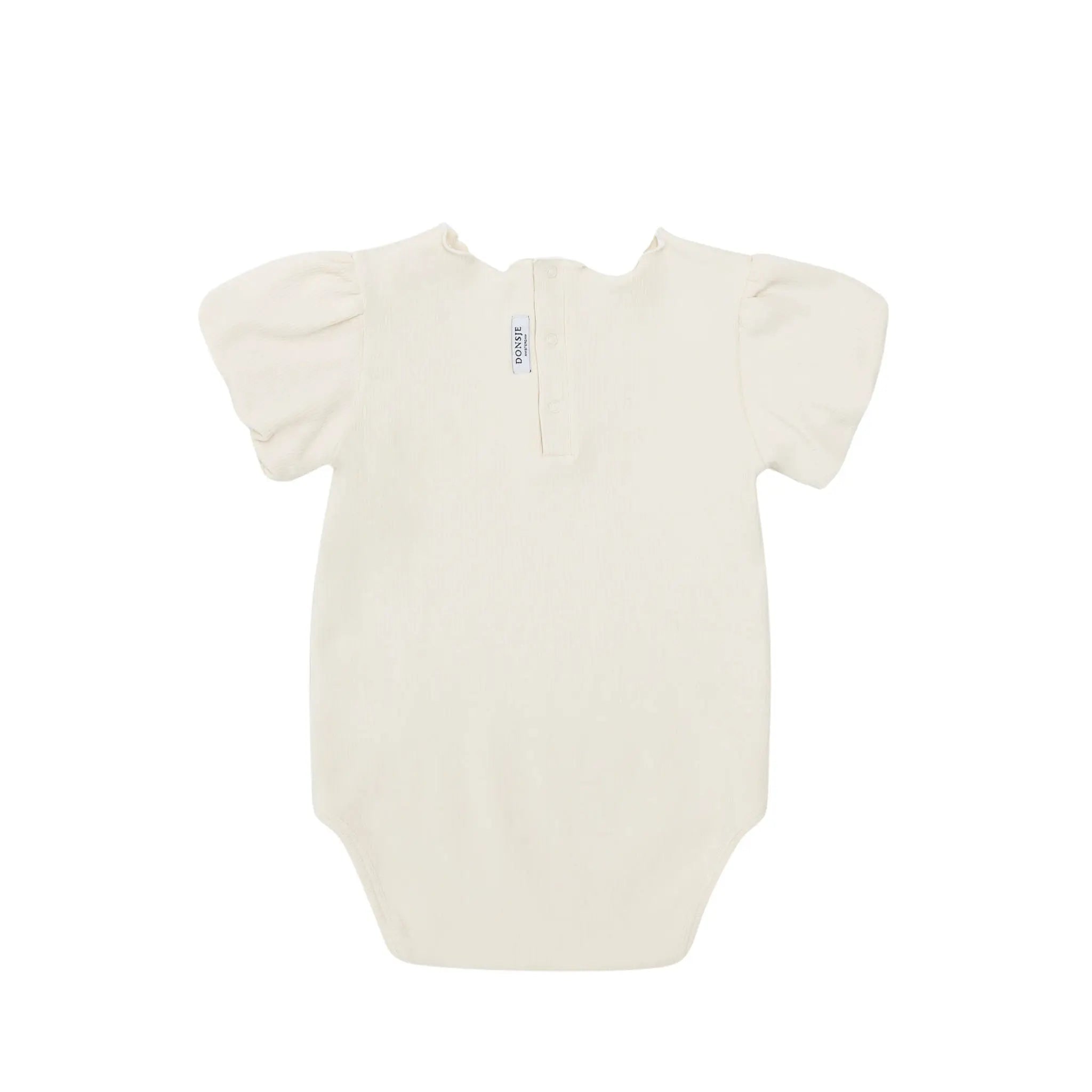 Donsje - Bodysuit "Nowie Bodysuit Festive Cat" | warm white Donsje