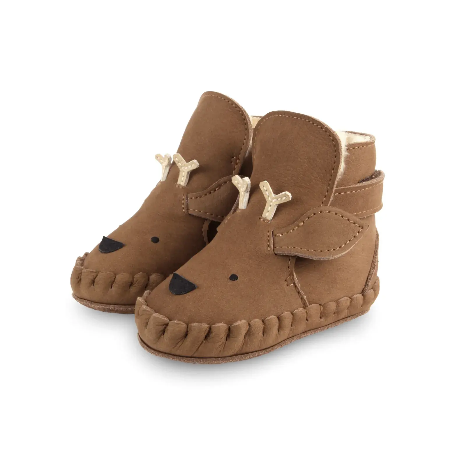 Donsje - Booties "Kapi Special Booties Stag" | hazelnut nubuck Donsje