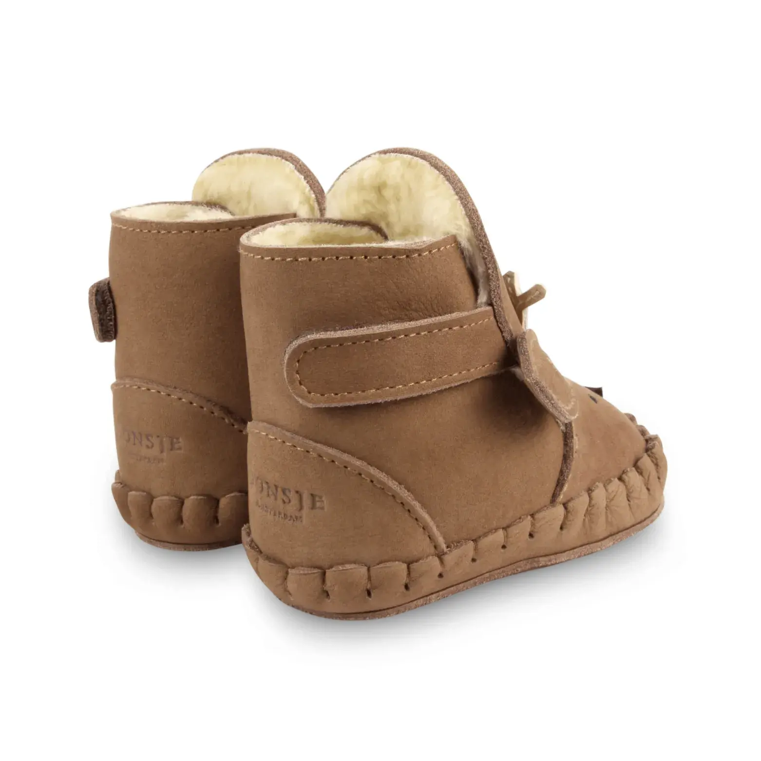 Donsje - Booties "Kapi Special Booties Stag" | hazelnut nubuck Donsje