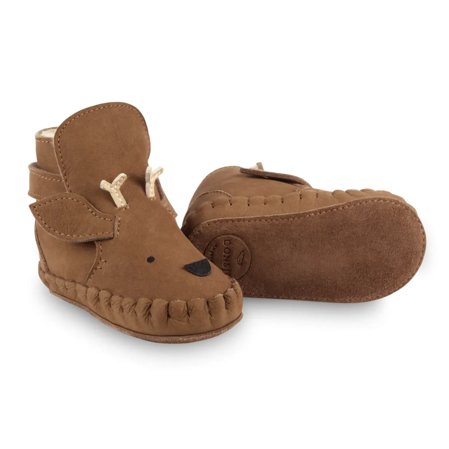 Donsje - Booties "Kapi Special Booties Stag" | hazelnut nubuck Donsje