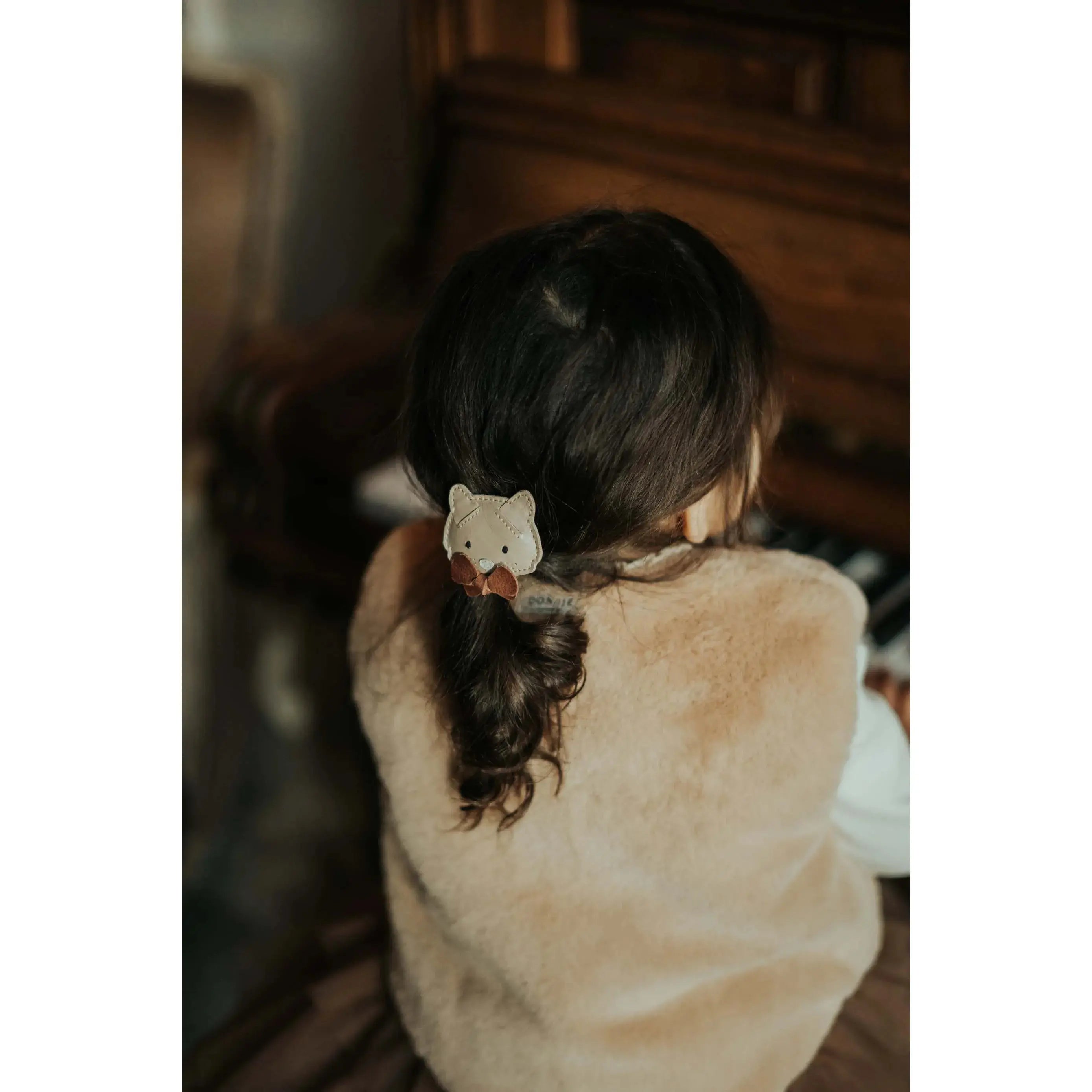 Donsje - Clip "Ceesie Clip Cat" | powder metallic nubuck Donsje