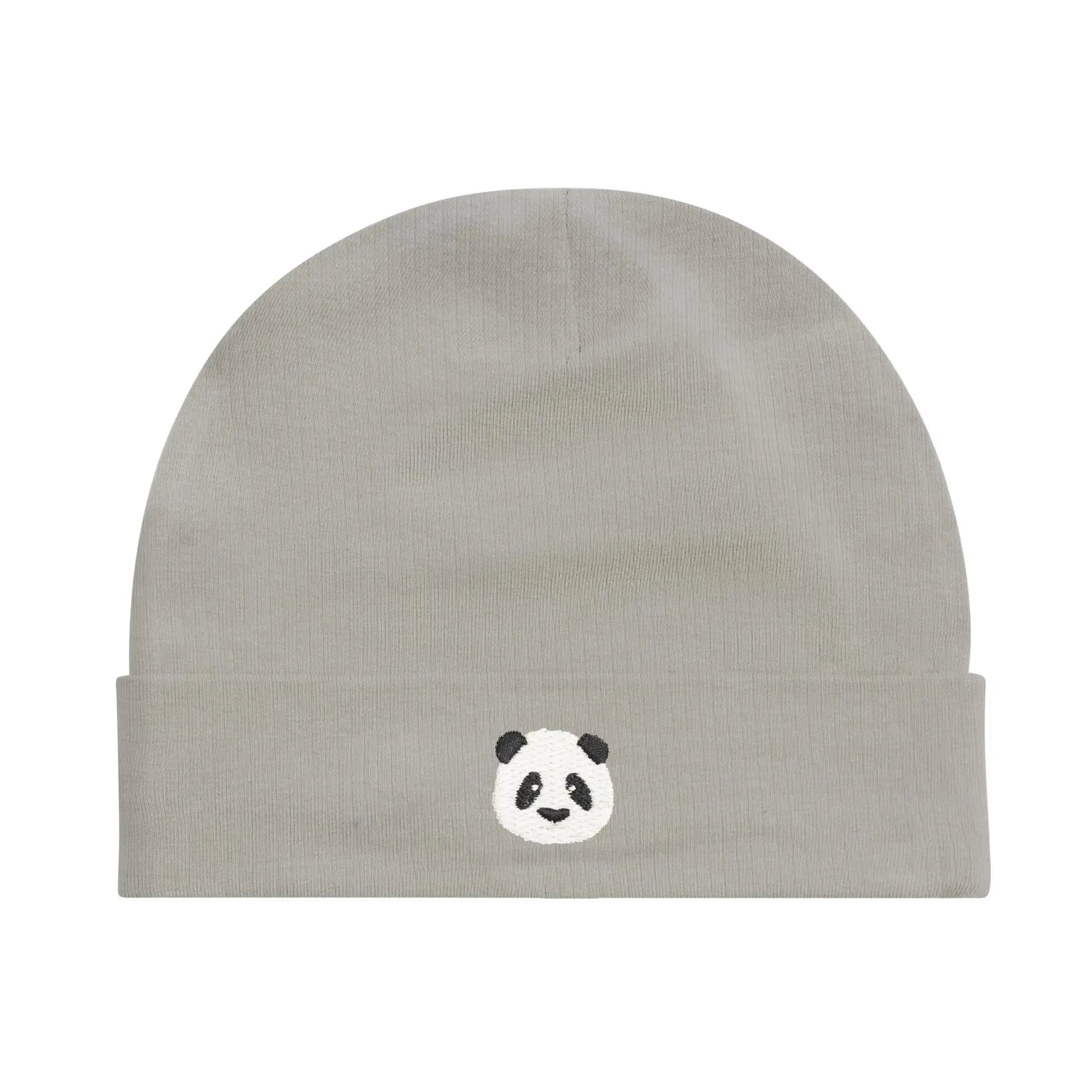 Donsje - Mütze "Beller Hat Panda" | silver grey Donsje