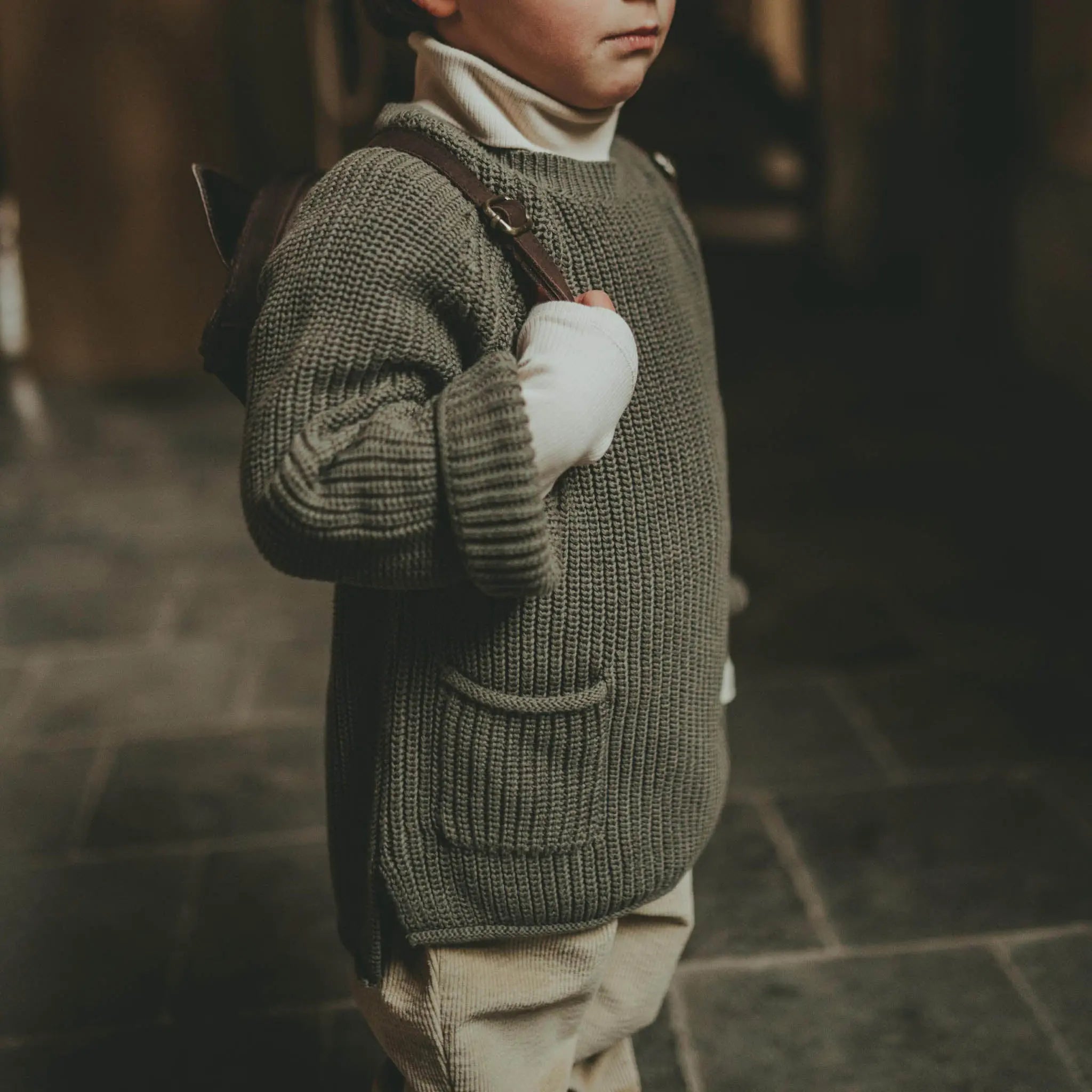 Donsje - Pullover "Stella sweater" | silver sage Donsje