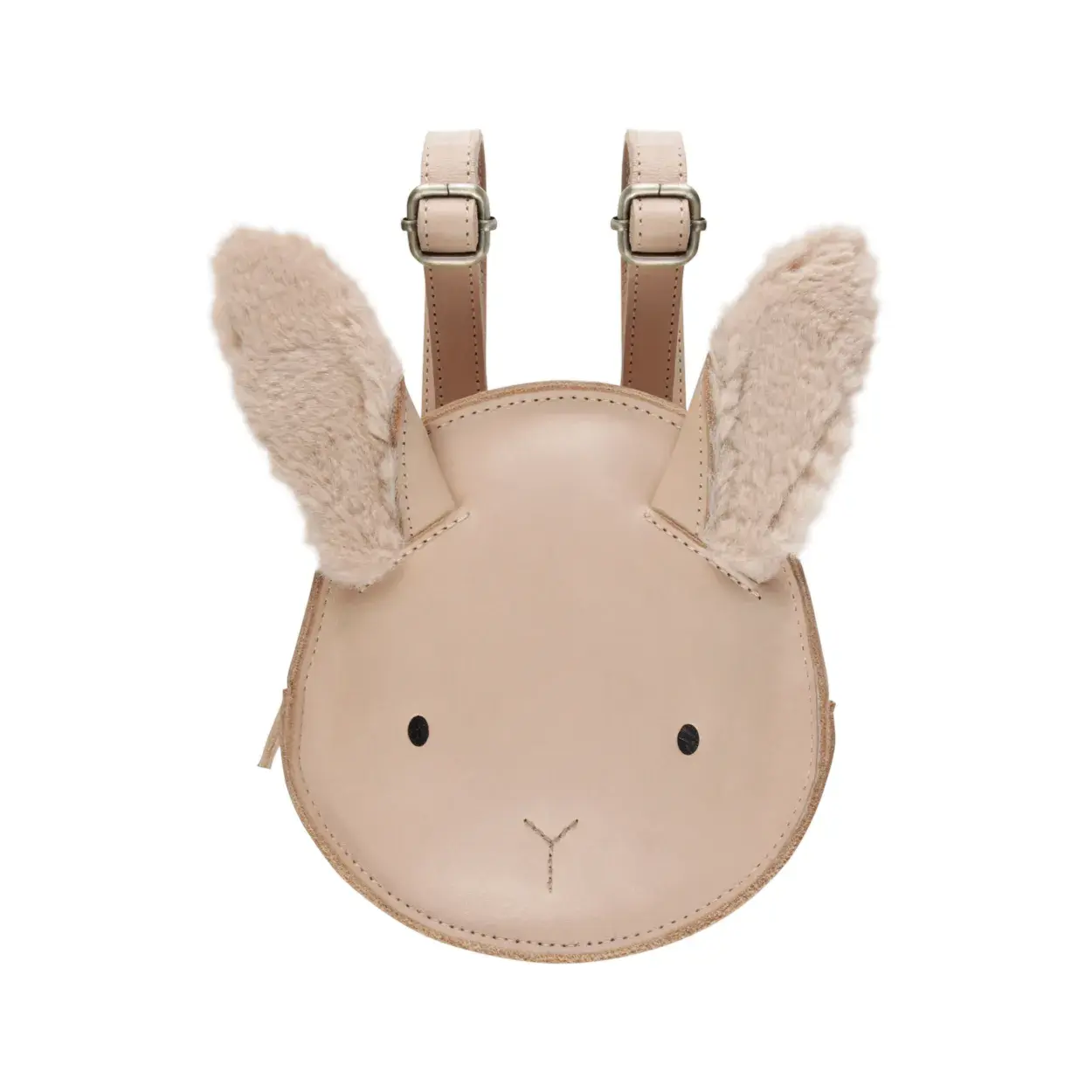 Donsje - Rucksack "Kapi Exclusive Backpack Fluffy Bunny" | light rust leather Donsje