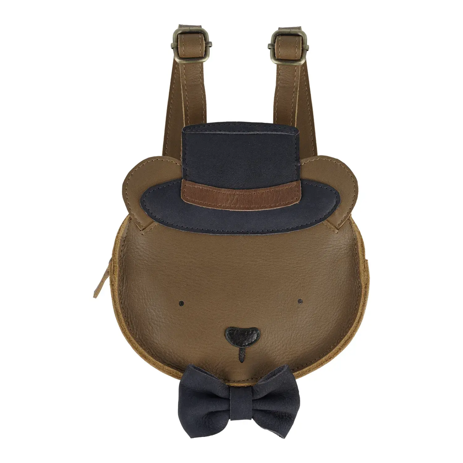 Donsje - Rucksack "Matsi Backpack Bear" | cognac classic leather Donsje