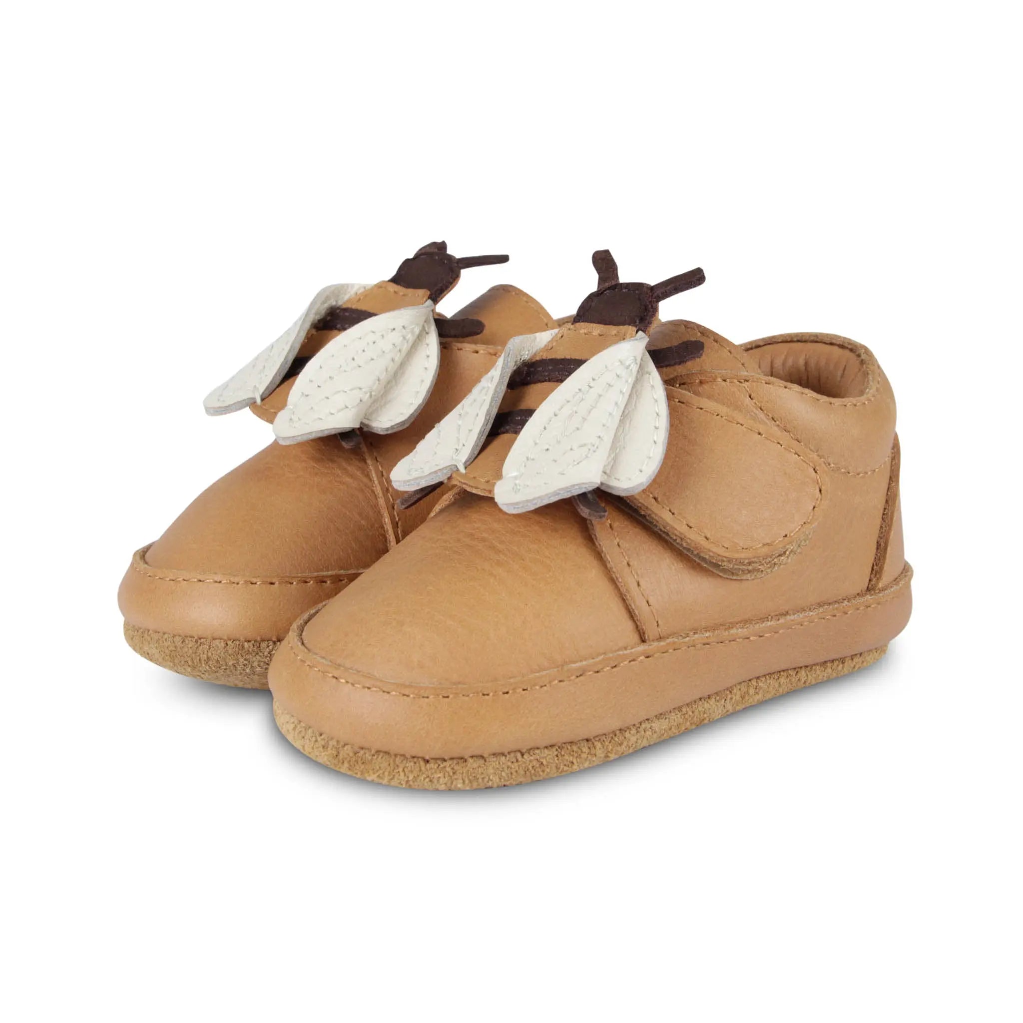 Donsje - Schühchen "Niek Bee" | camel classic leather Donsje