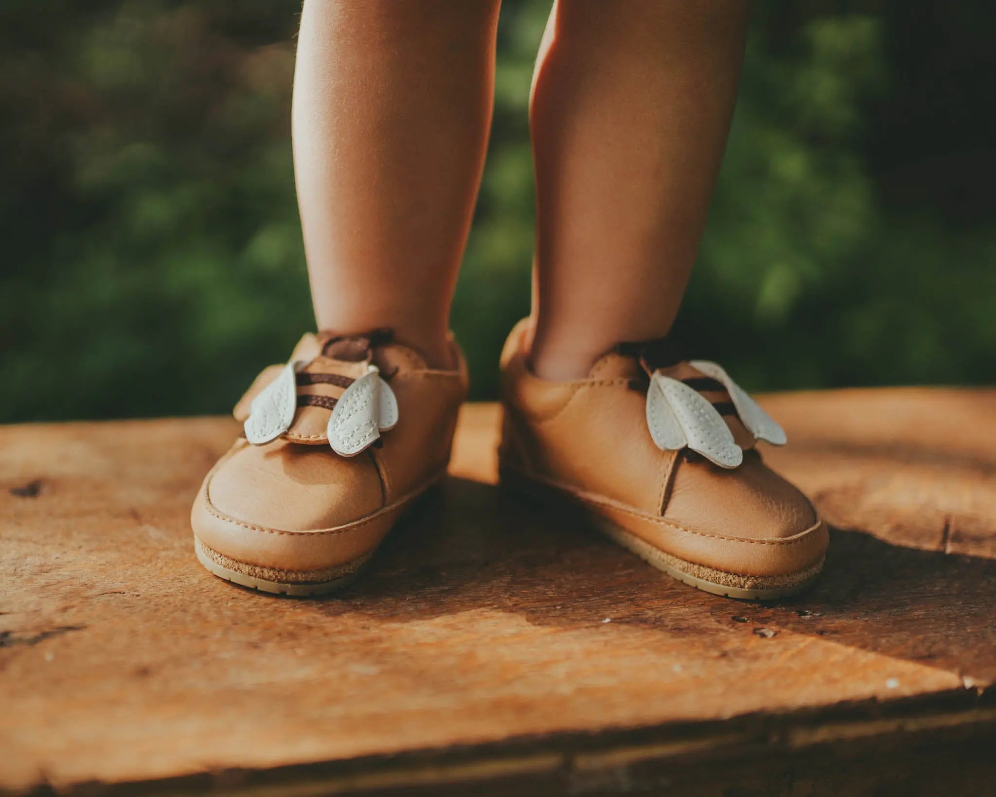 Donsje - Schühchen "Niek Bee" | camel classic leather Donsje