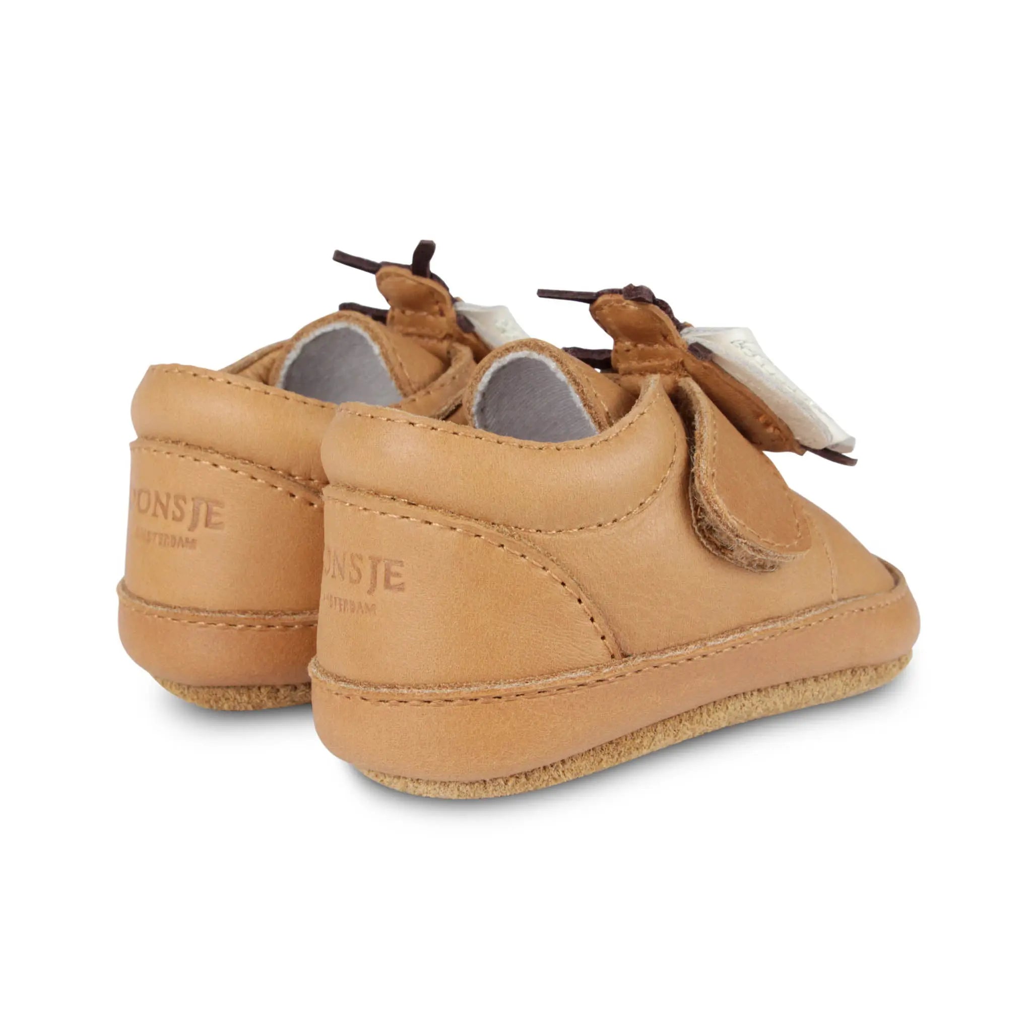 Donsje - Schühchen "Niek Bee" | camel classic leather Donsje