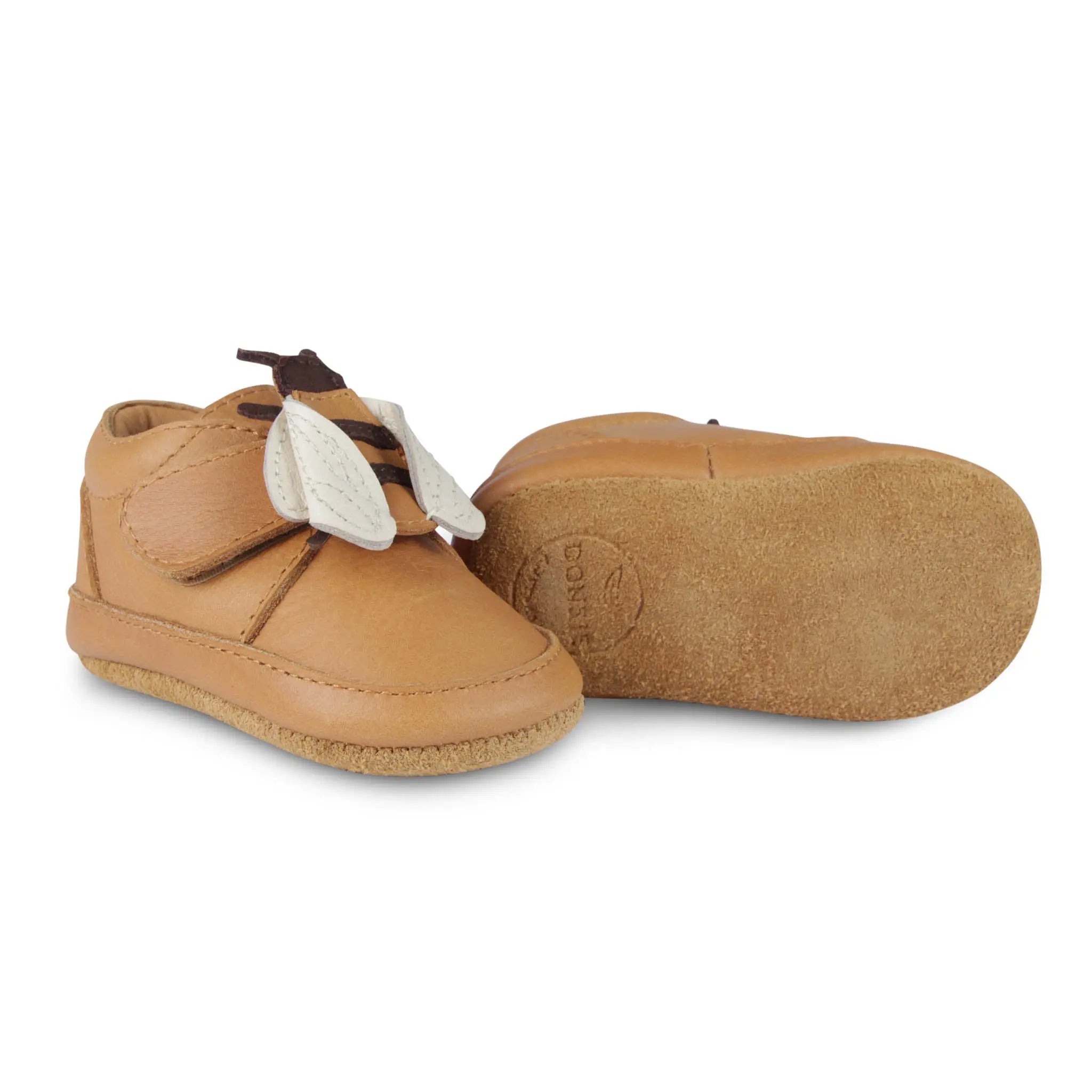 Donsje - Schühchen "Niek Bee" | camel classic leather Donsje