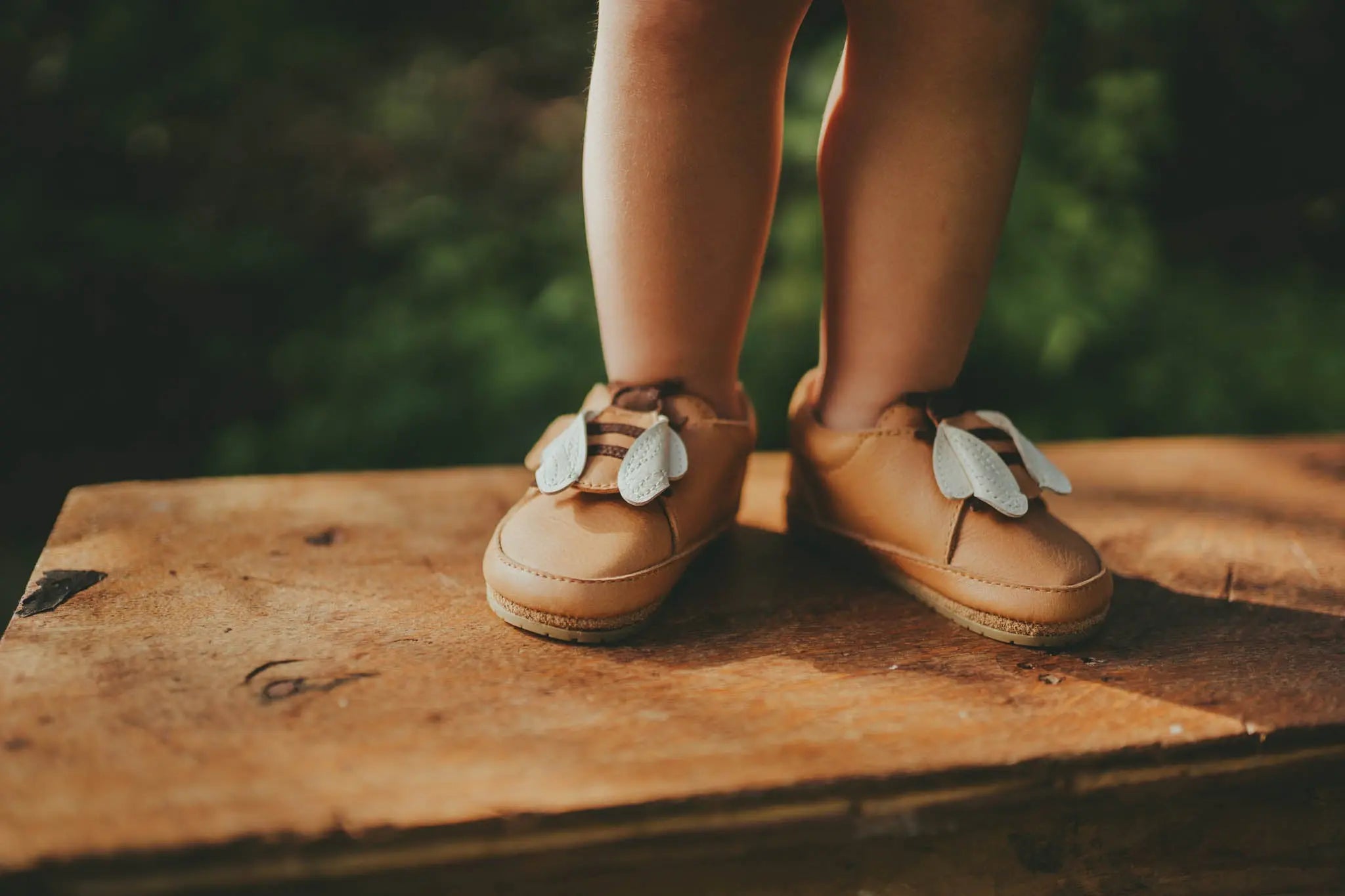 Donsje - Schühchen "Niek Bee" | camel classic leather Donsje