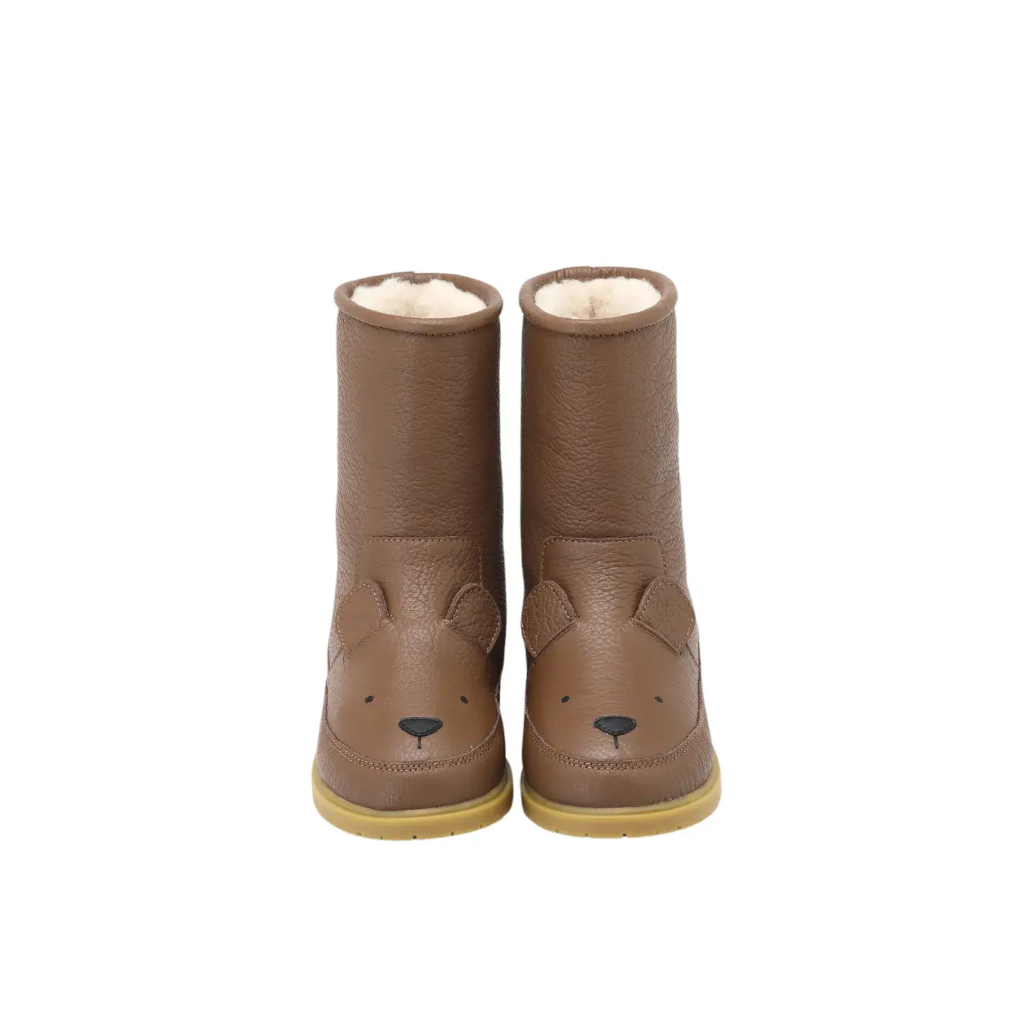 Donsje - Sitefel "Wadudu Classic Boots Bear" | cognac leather Donsje