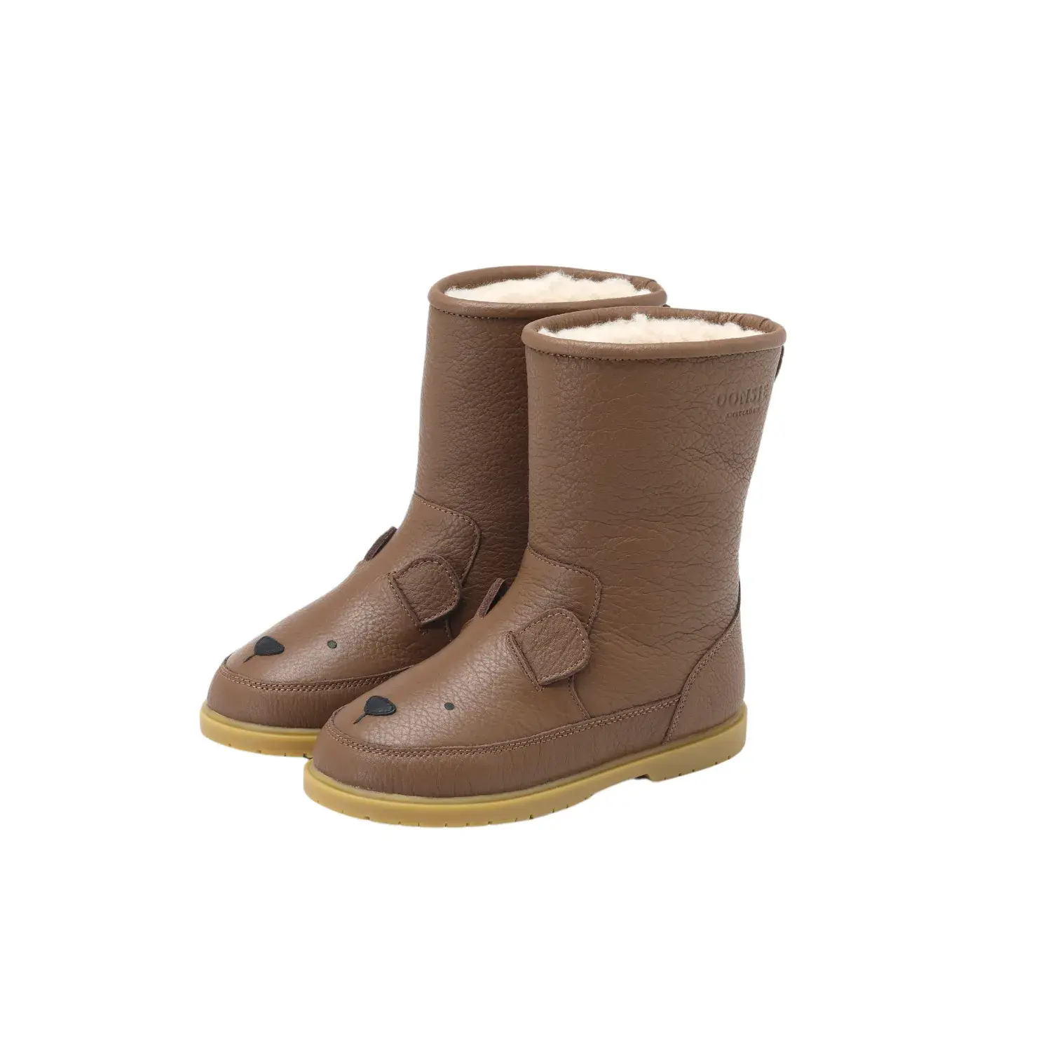 Donsje - Sitefel "Wadudu Classic Boots Bear" | cognac leather Donsje