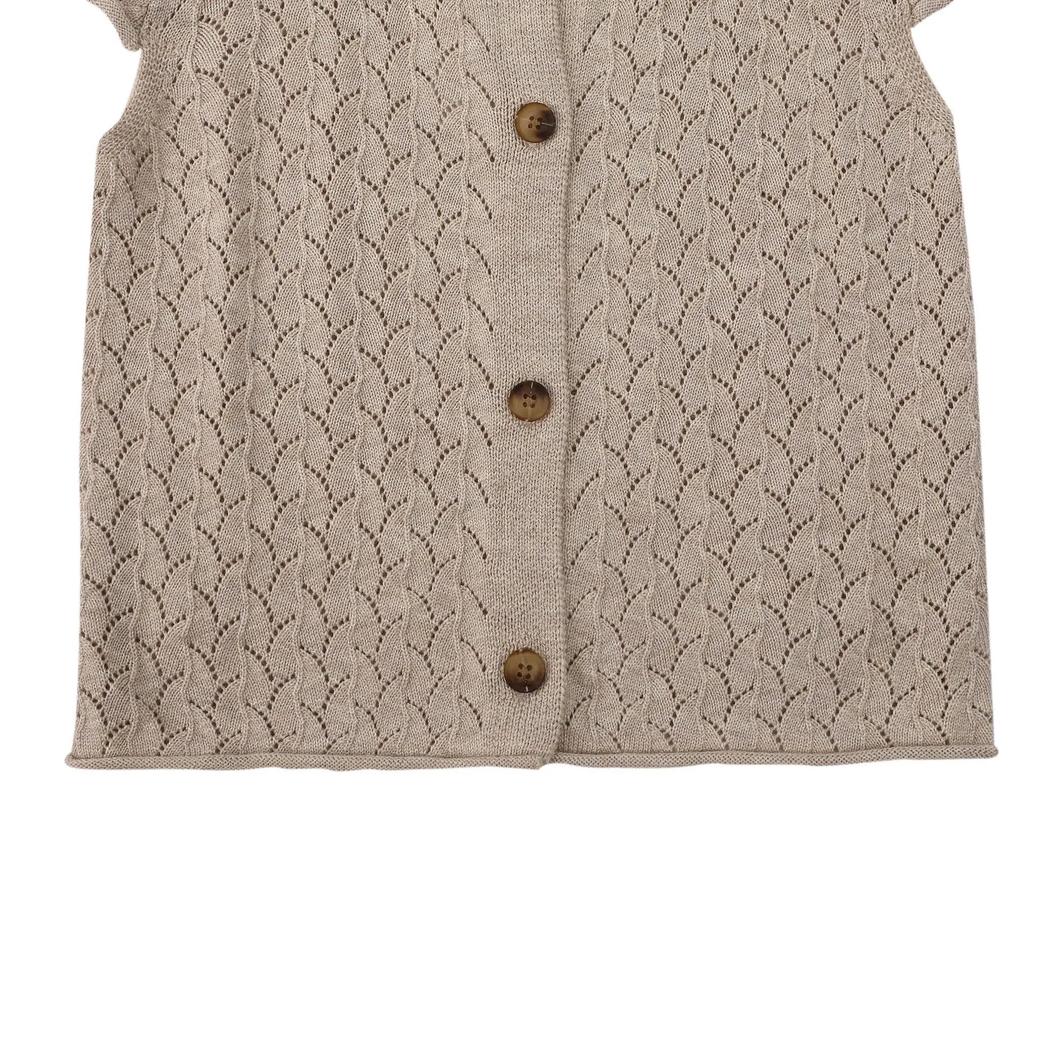 Donsje - Weste "June Vest" | lavender brown Donsje