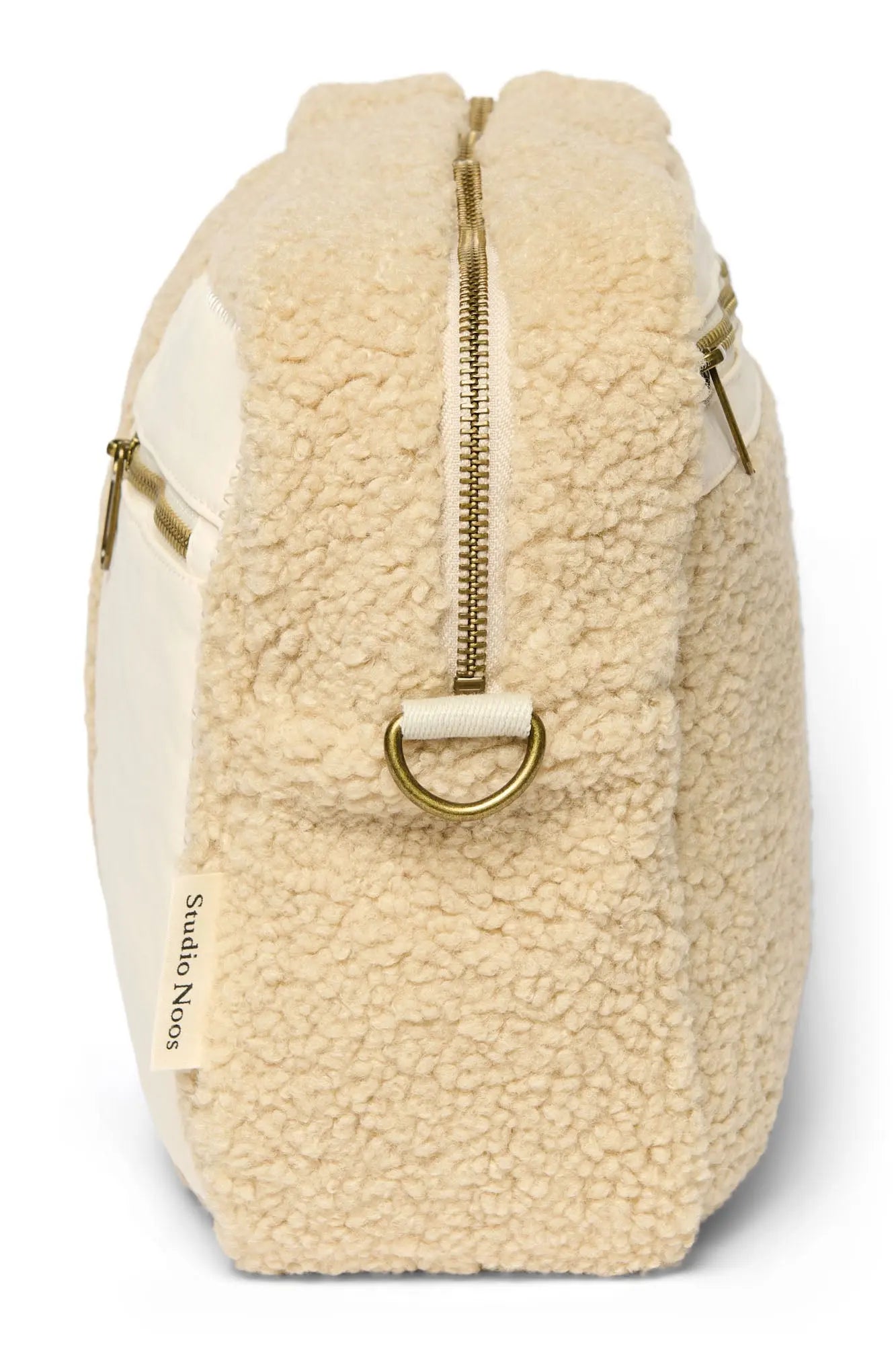 Studio Noos - Bag "Chunky Teddy Mombag" | ecru