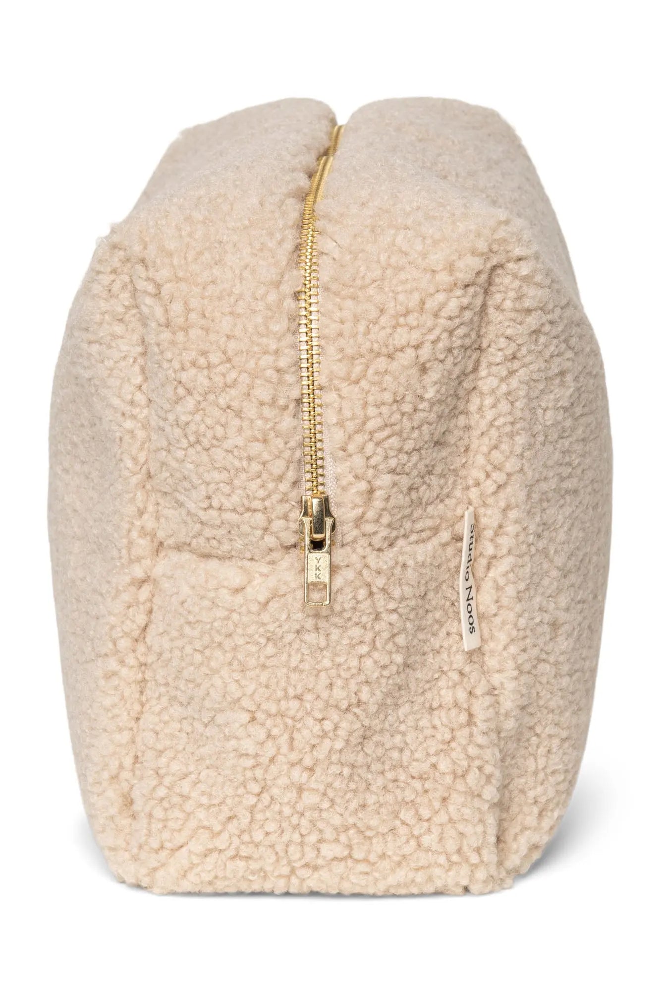 Studio Noos - Kosmetiktasche "Ecru Teddy Toiletry" | ecru