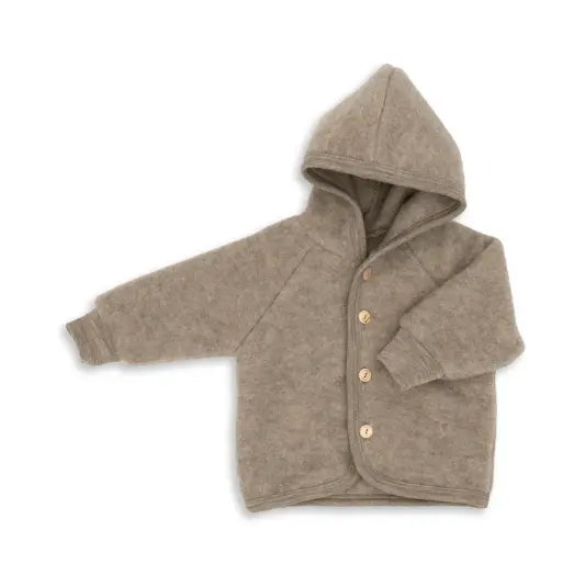 Engel - Jacke "Woll-Fleece" | walnuss Engel Natur
