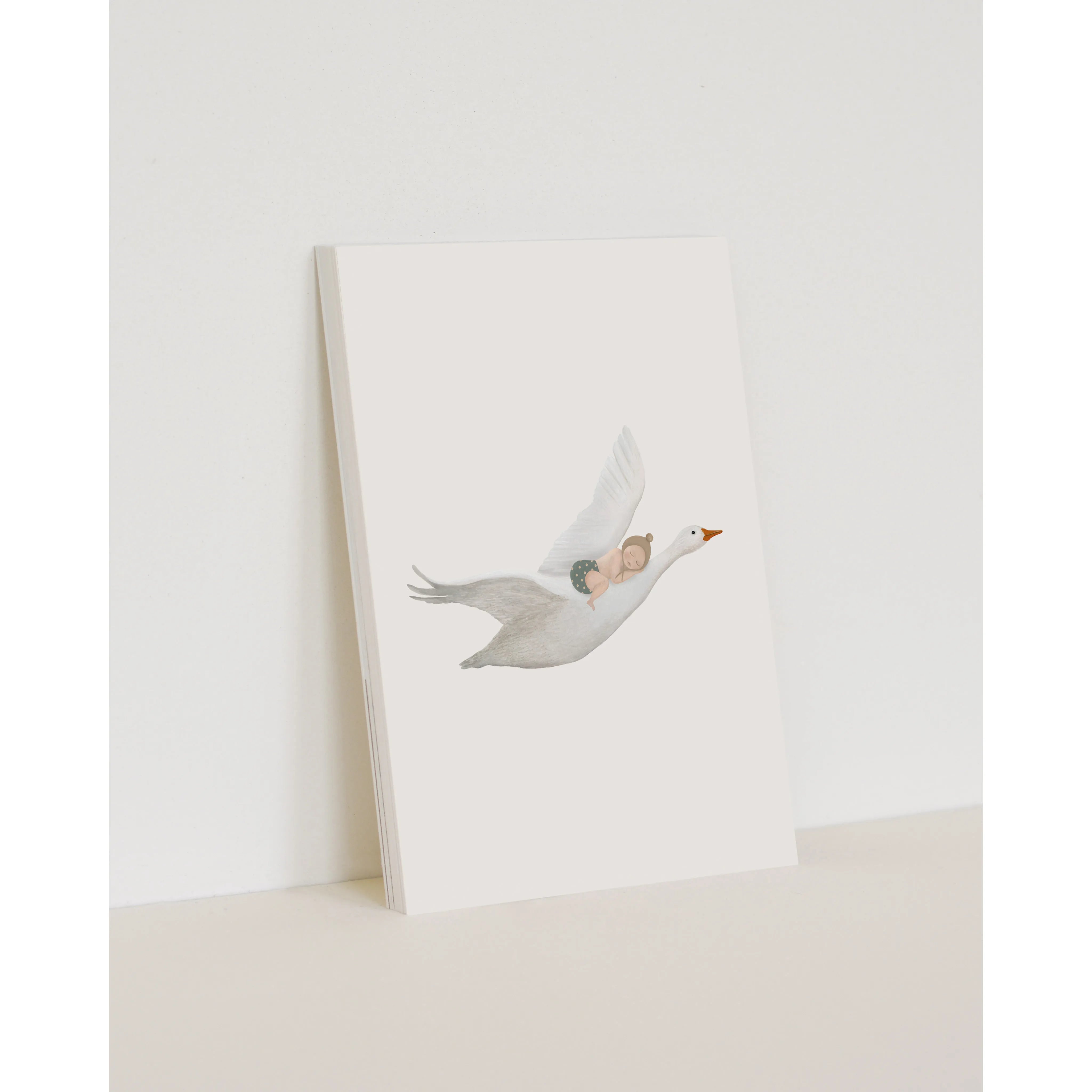 Sâlt + Flor - Grußkarte / Postkarte "Goose-Light"