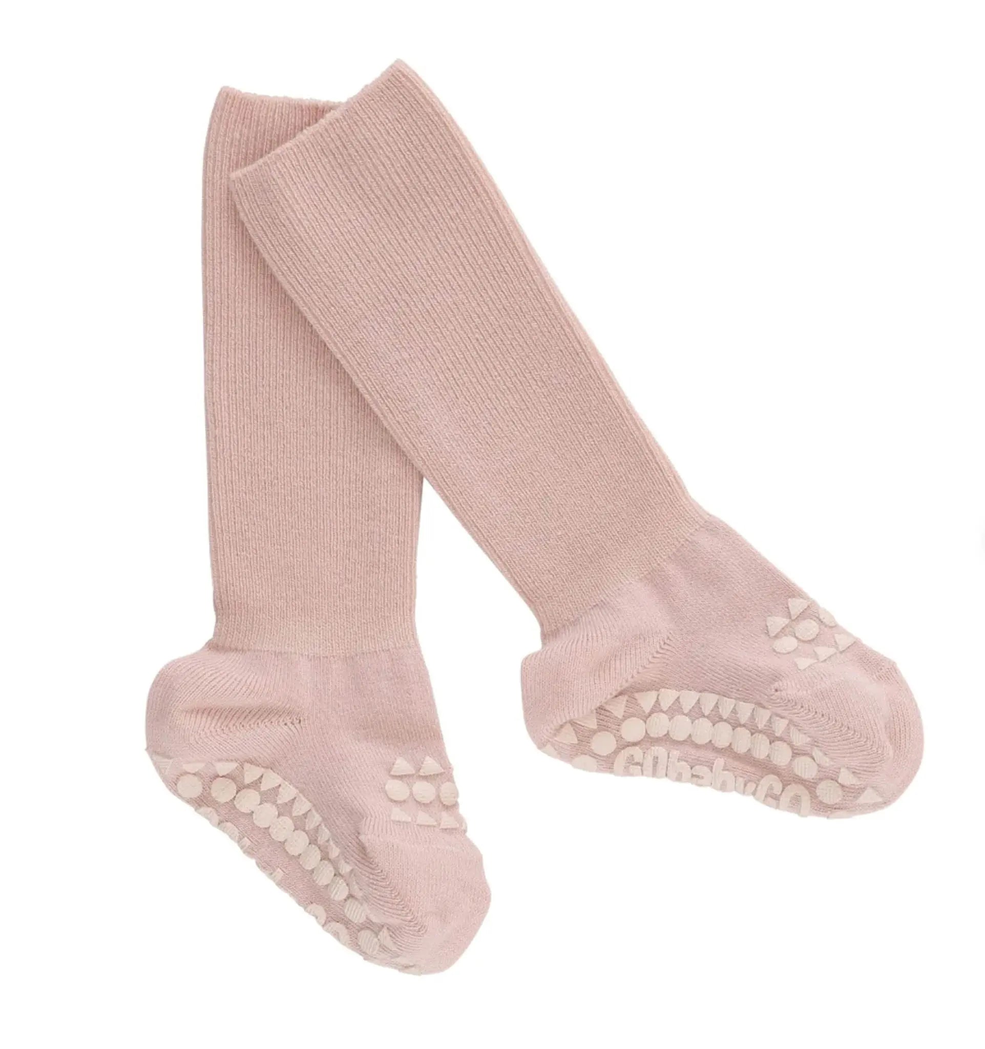 GoBabyGo - Antirutsch-Socken Bambus "Non-Slip Socks Bamboo" | soft pink GoBabyGo