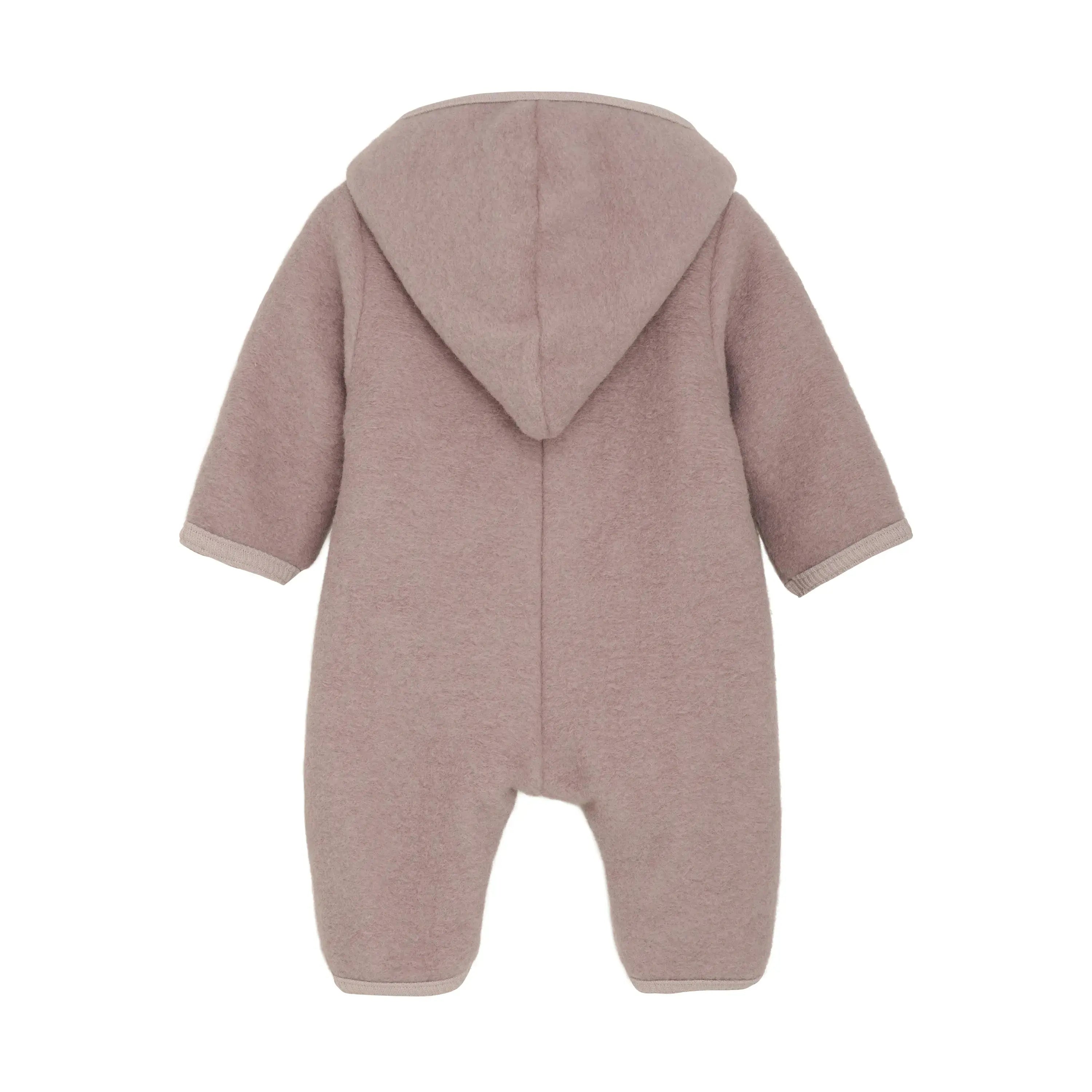 HUTTELIHUT - Woll-Walk Overall "Pram Suit Wool w. Lining" | fawn Huttelihut