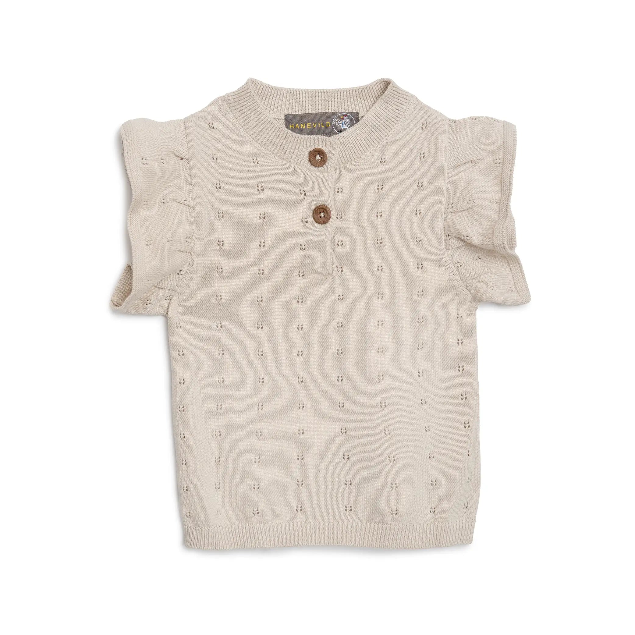 Hanevild - Blusen "Rie vest" | summer sand