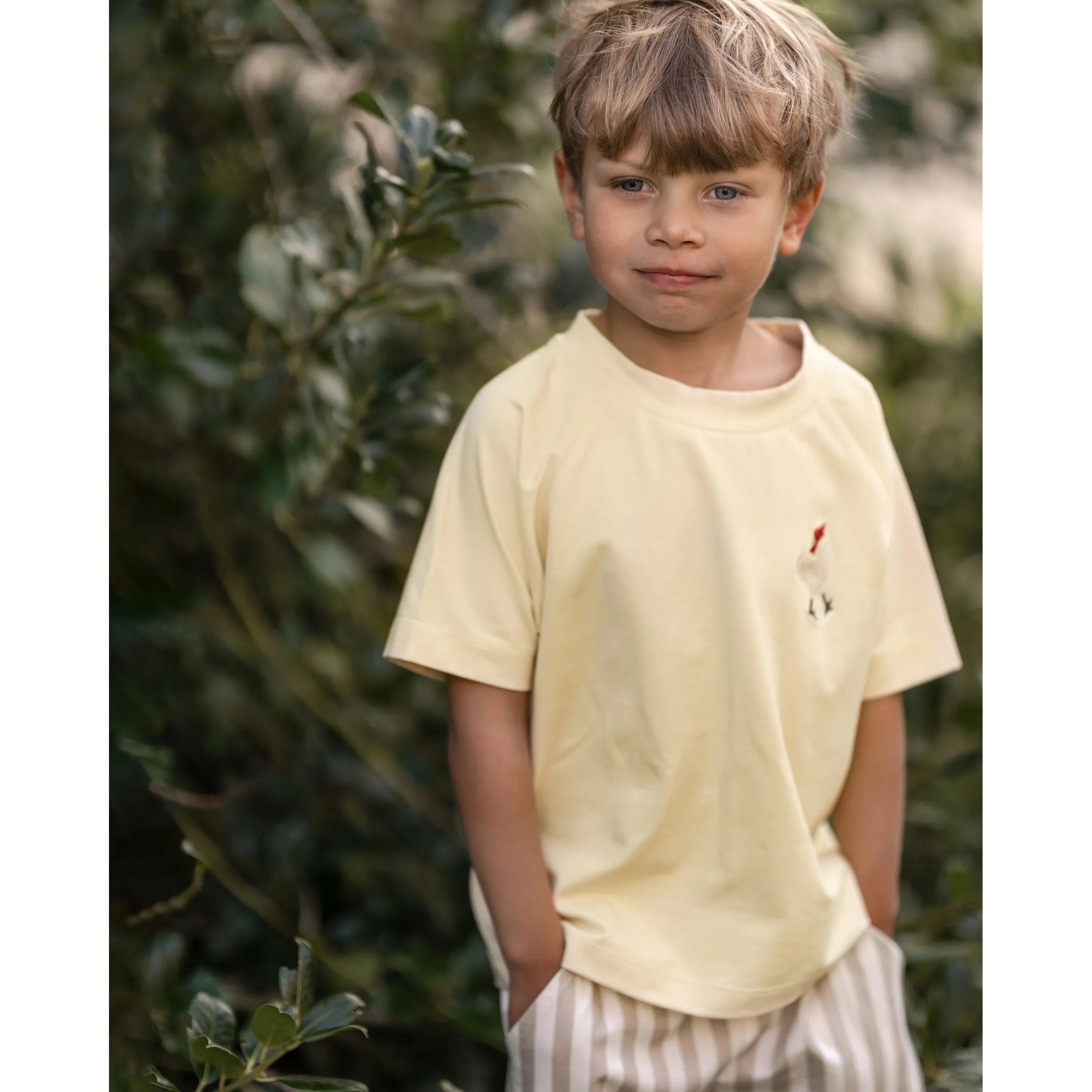 Hanevild - T-Shirts "Summer t-shirt" | italien straw