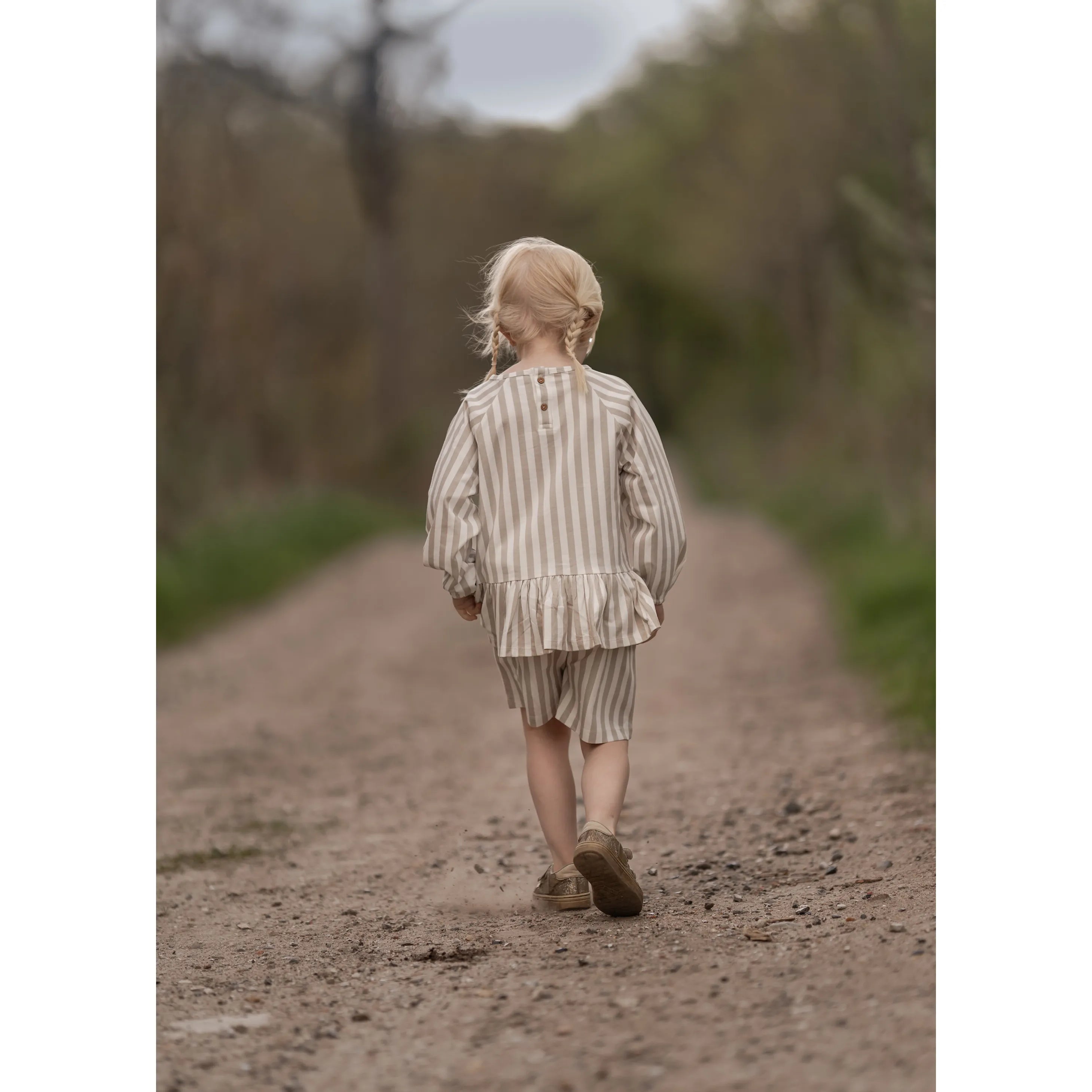 Hanevild - Hose "Striped shorts" | summer sand