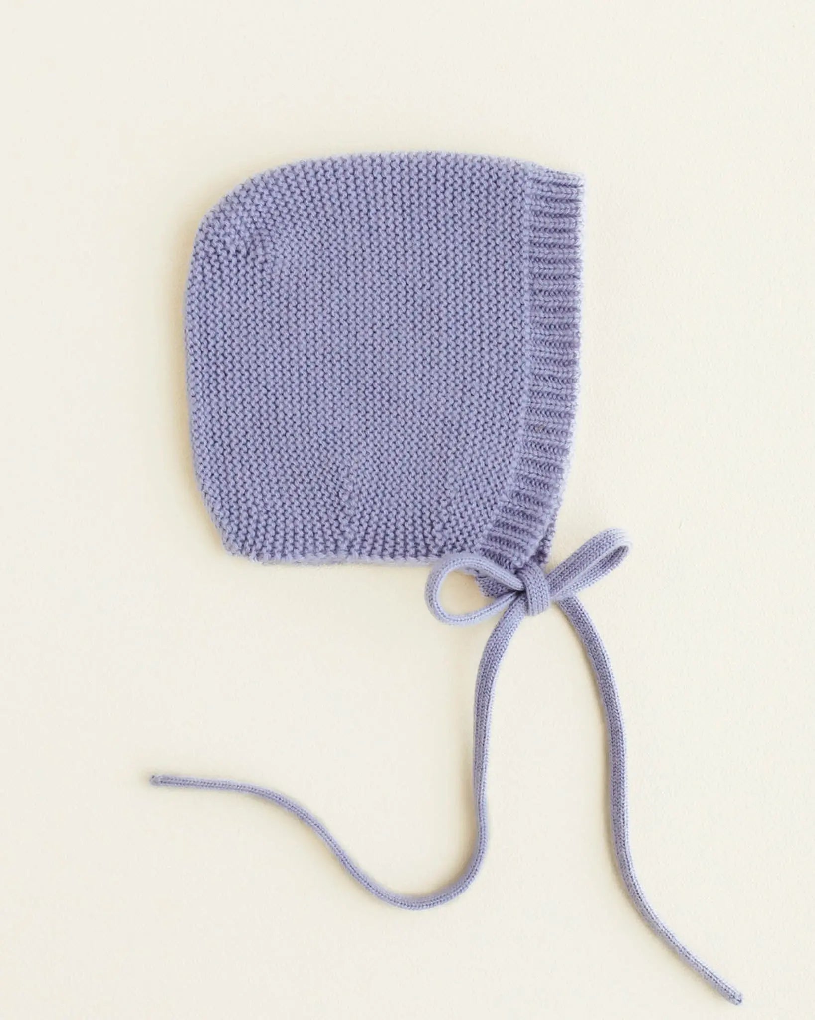 Hvid - Mütze für Neugeborene "Bonnet Dolly | Newborn" | lilac Hvid
