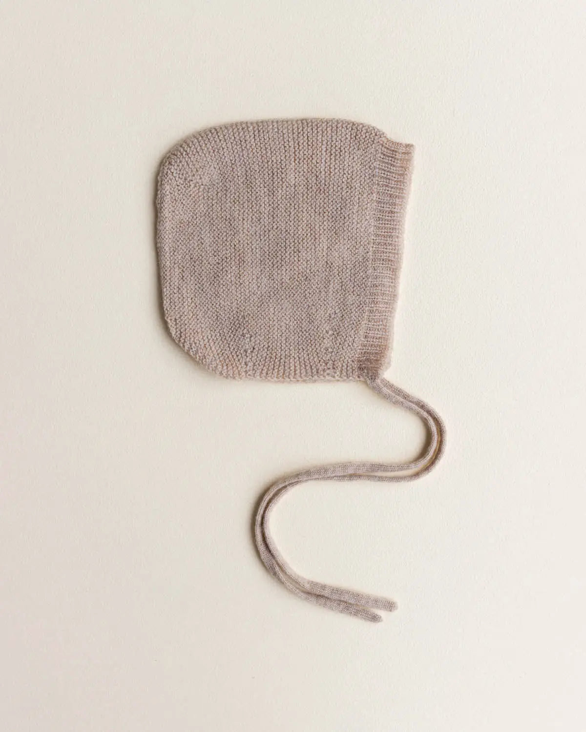 Hvid - Mütze für Neugeborene "Bonnet Newborn" | sand Hvid