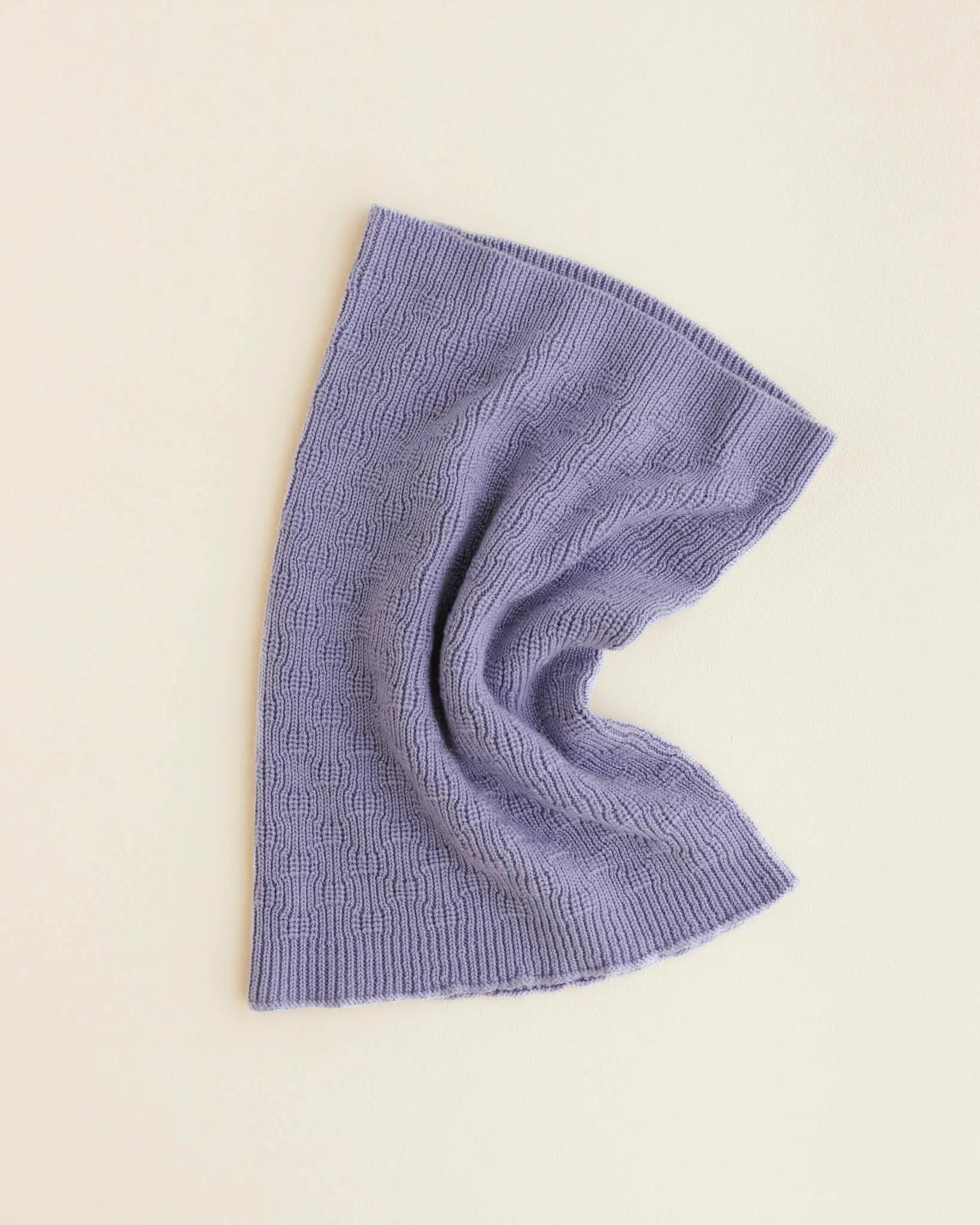 Hvid - Rundhalsschal "Tube Scarf Gigi" | lilac hvid