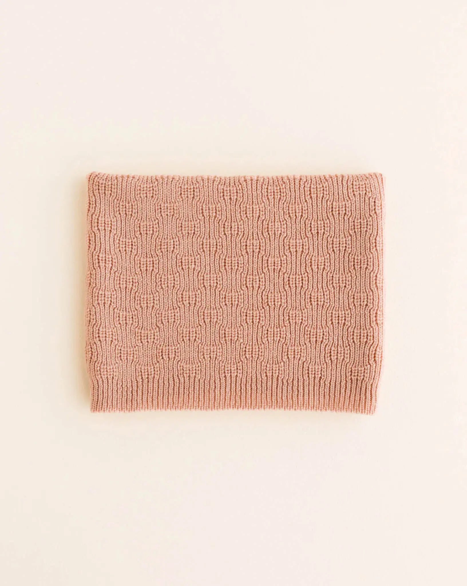 Hvid - Rundhalsschal "Tube Scarf Gigi" | rose hvid