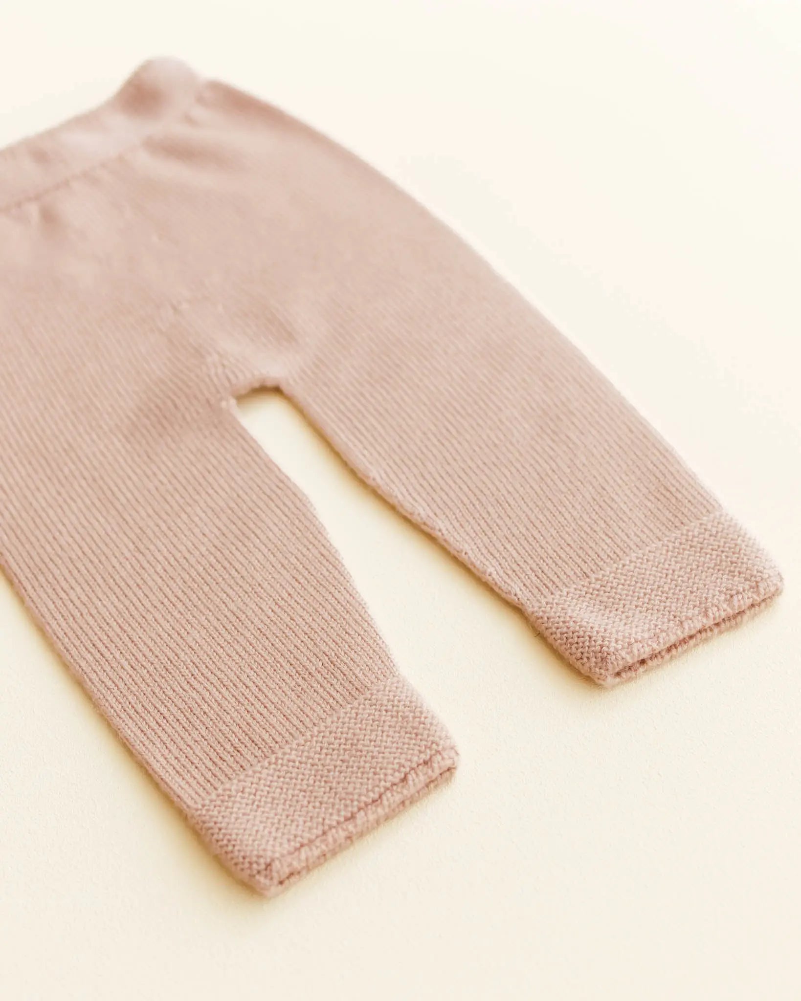 Hvid - Strickhose "Guido" | apricot Hvid