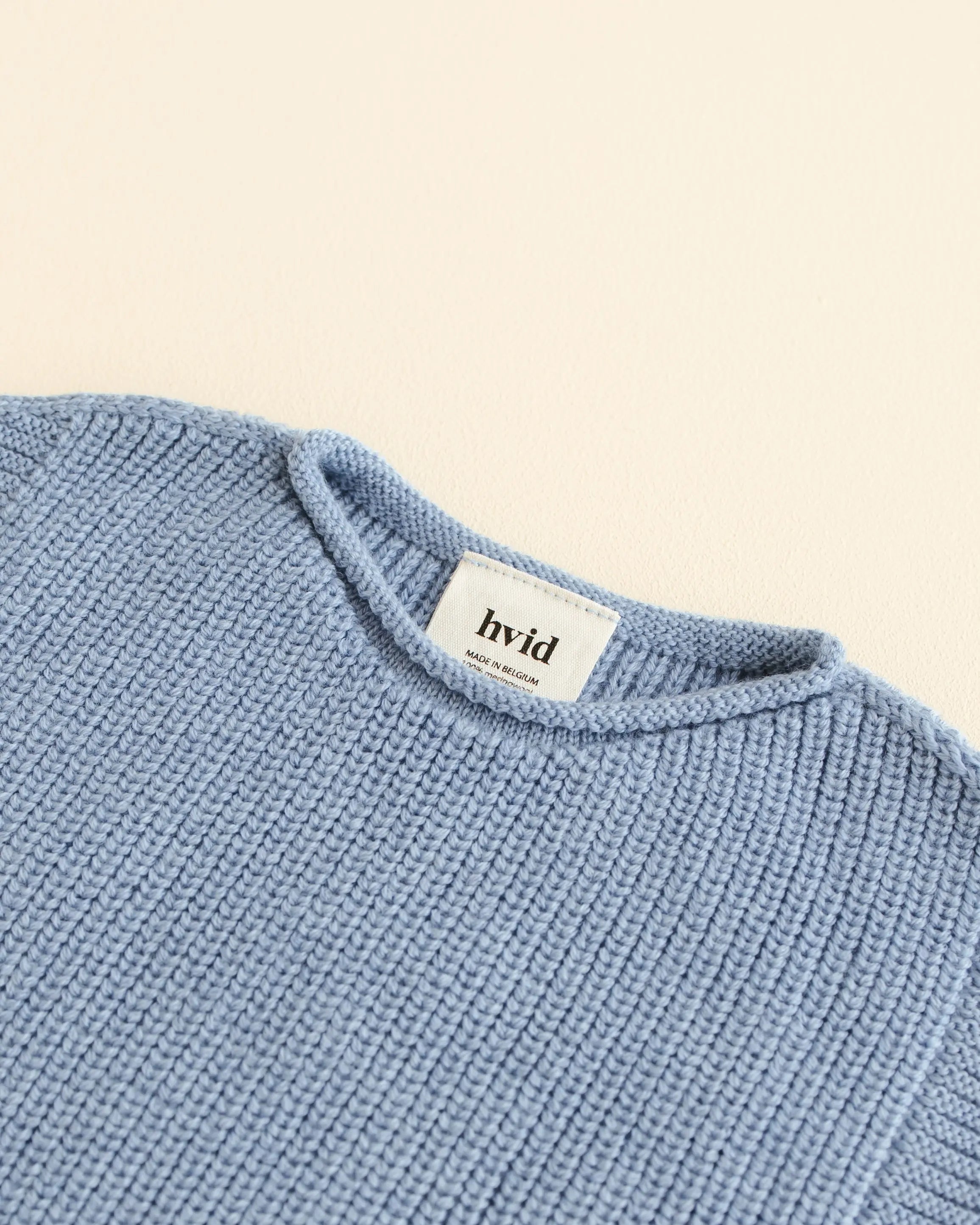 Hvid - Strickpullunder "Vest Harvey" | light blue Hvid