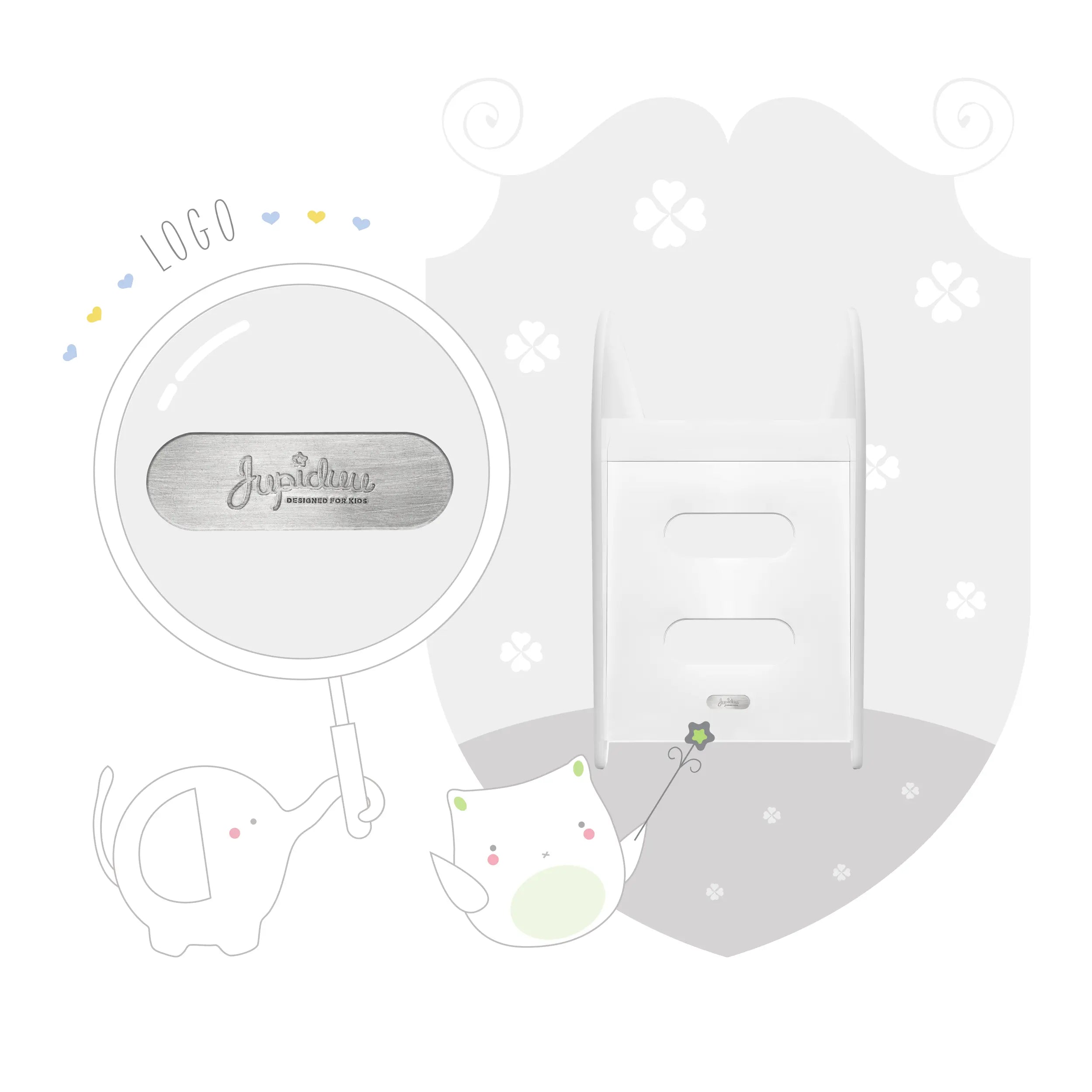 Jupiduu - Rutsche Indoor aus Holz Jupiduu