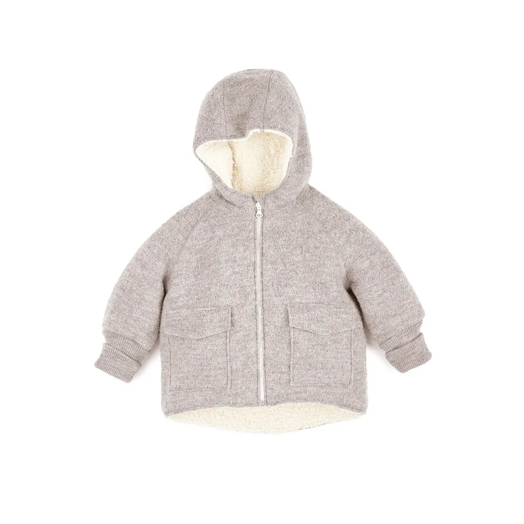 Halfen - Walk-Winterjacke mit Teddy "Walk Normal" | greige