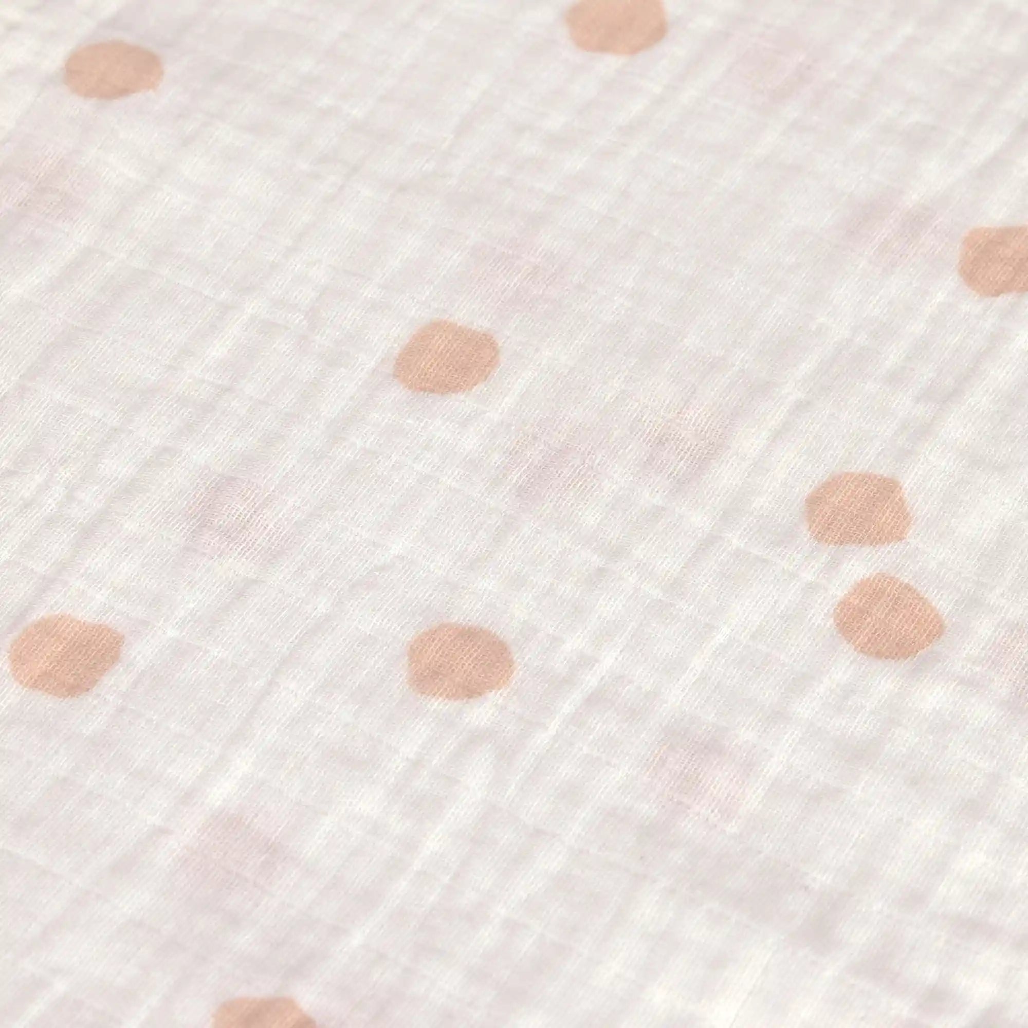 Lässig - Mulltücher 3er-Set "Swaddle & Burp Blanket L Little Mateys" | spicy orange