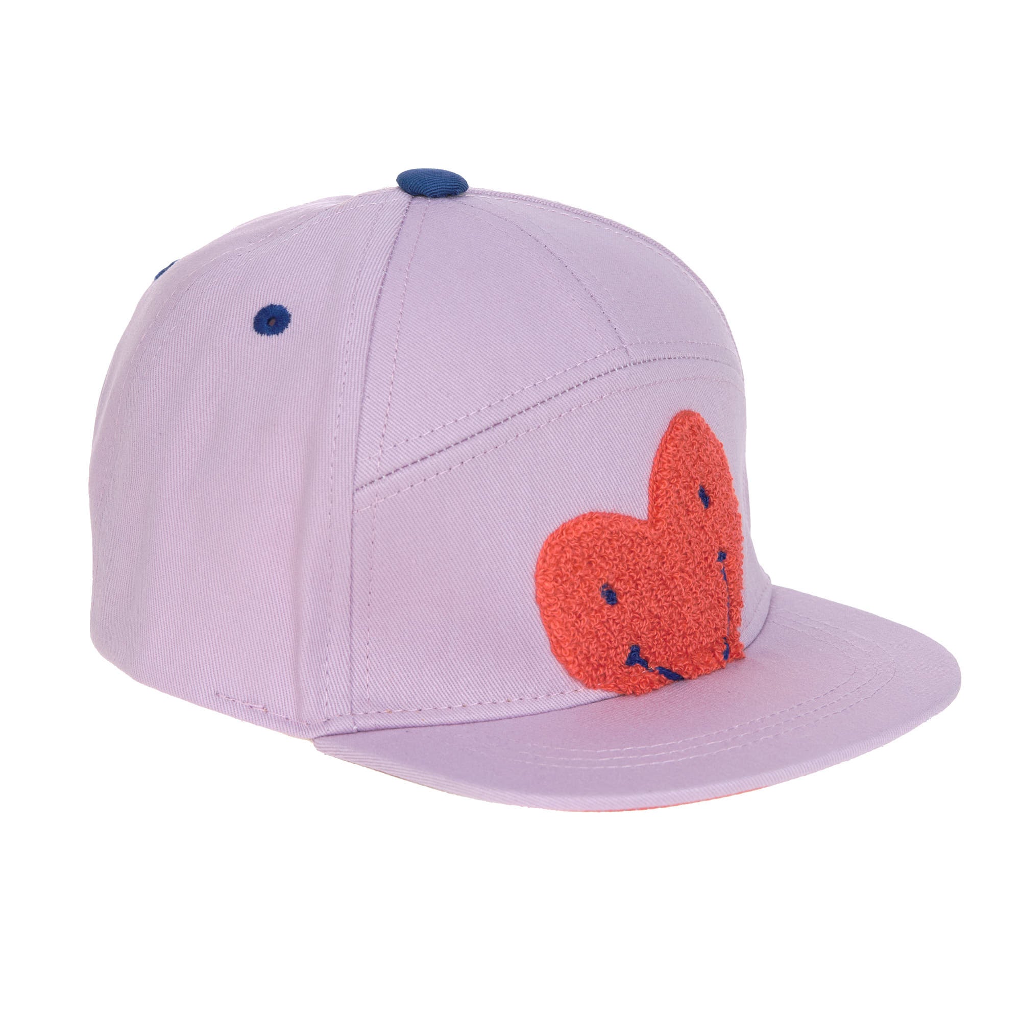 Lässig - Kappe "Kids Cap" | Herz Lila