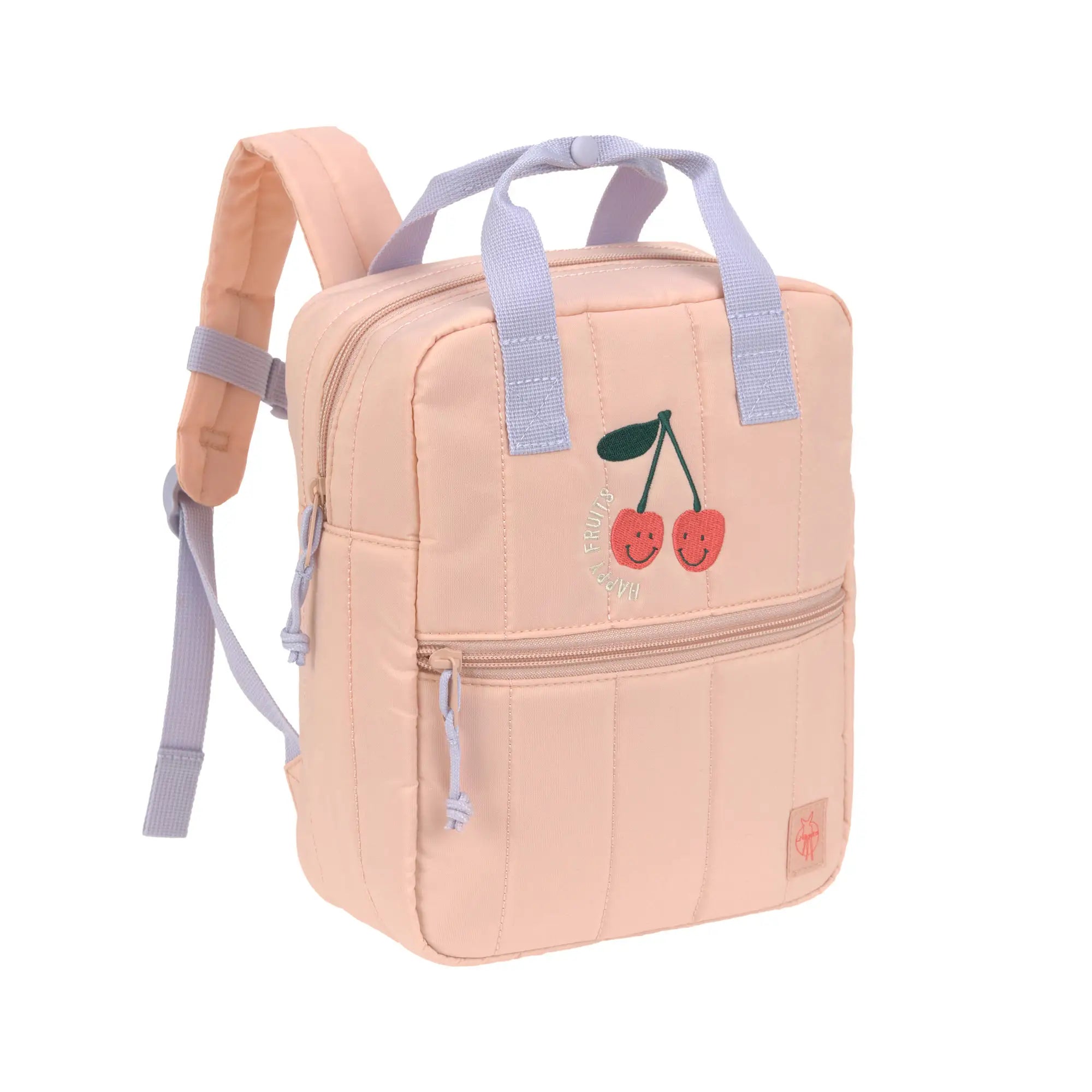 Lässig - Kindergartenrucksack "Mini Square Backpack Little Gang " | cherry peach